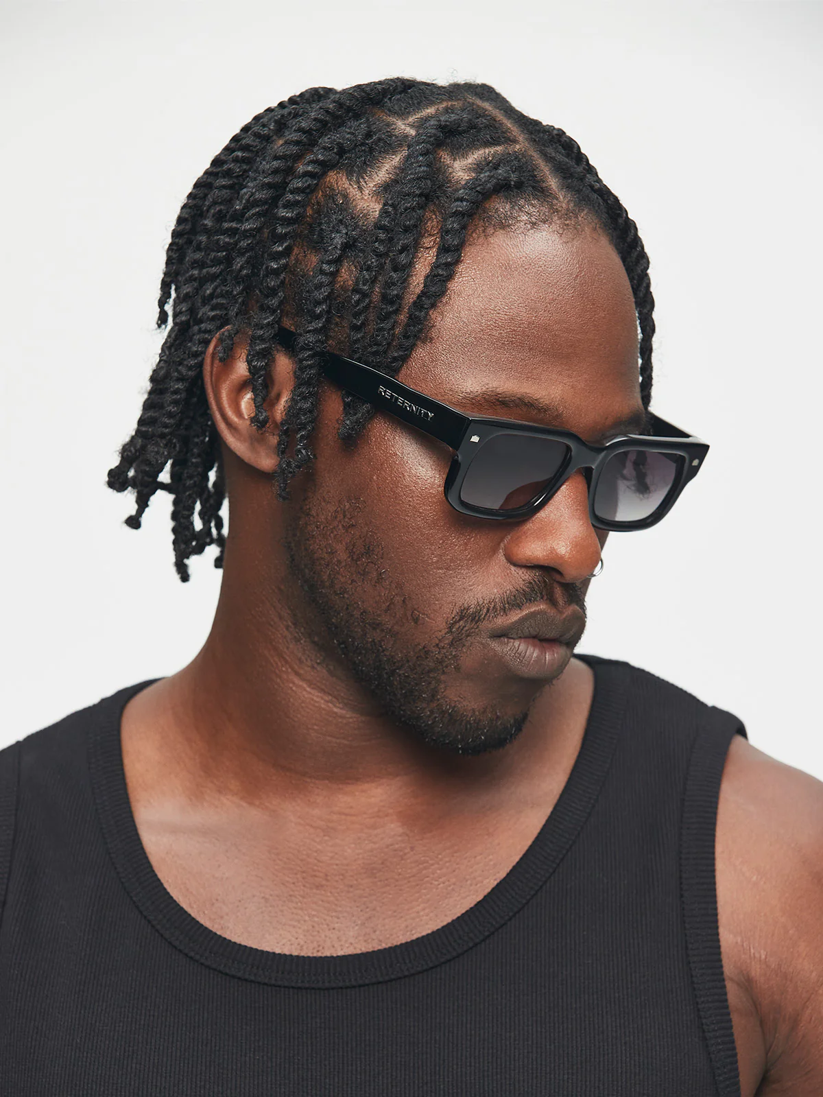AIMÉE SUNGLASSES - BLACK - Image 9