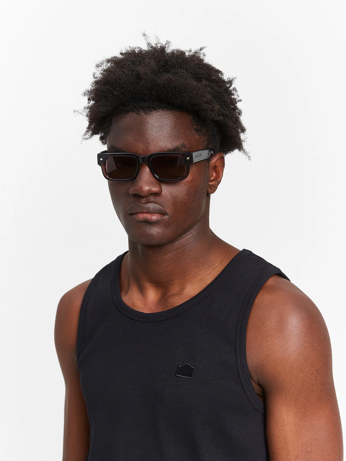 AIMÉE SUNGLASSES - DARK BROWN - Image 5