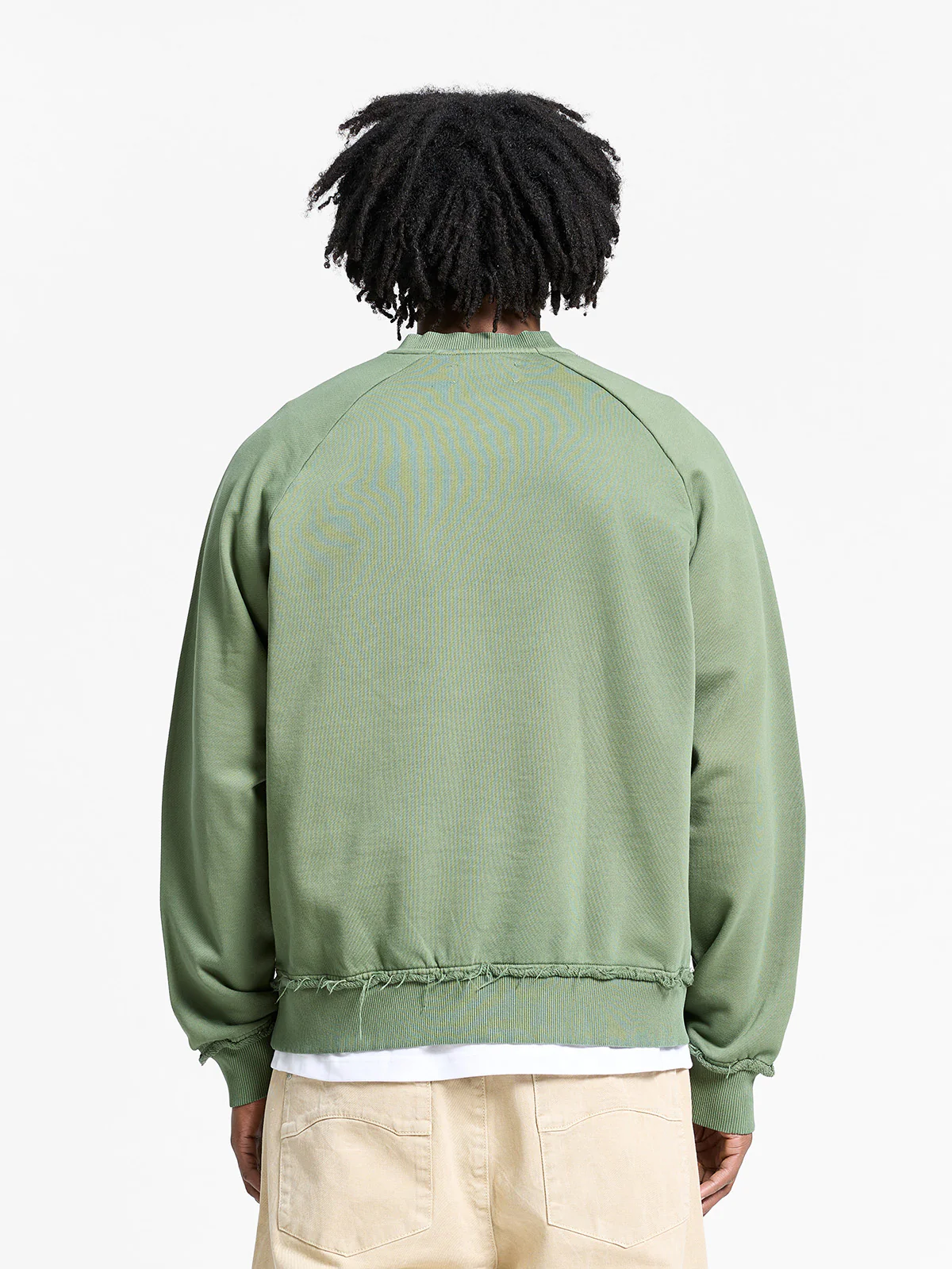ART IS EVERYWHERE SWEATER - WASHED GREEN - Image 5