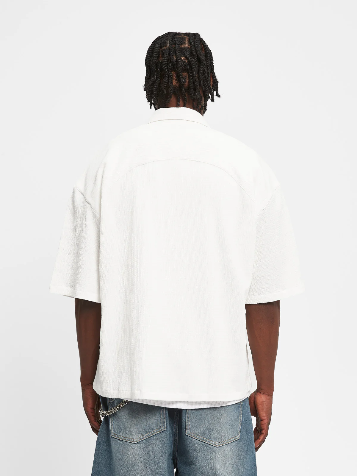 ATELIER BUTTON SHIRT - CREAM - Image 5