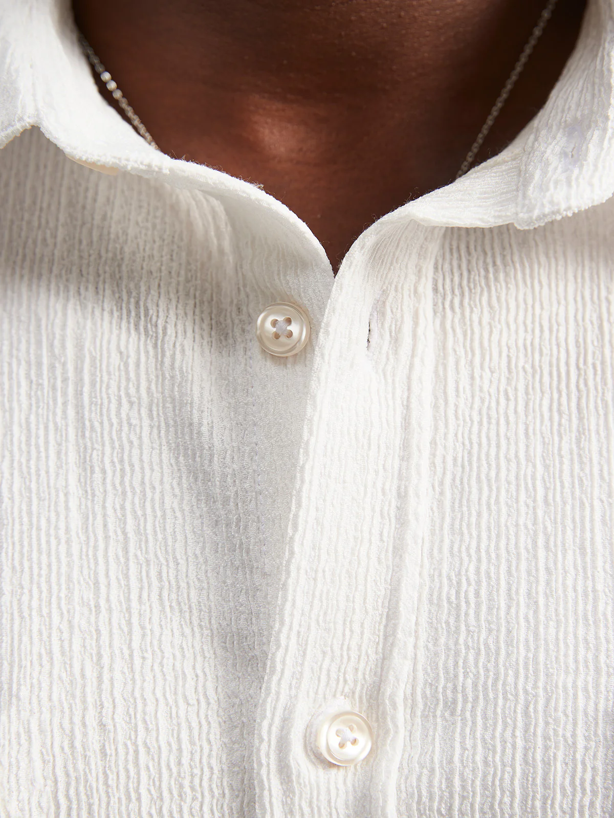 ATELIER BUTTON SHIRT - CREAM - Image 9