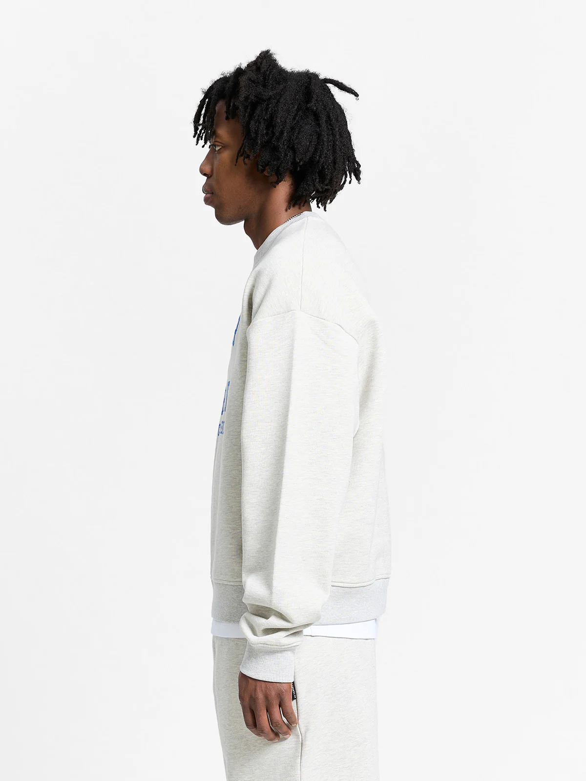 ATELIER EMBLEM CREWNECK - MELANGE GREY - Image 4