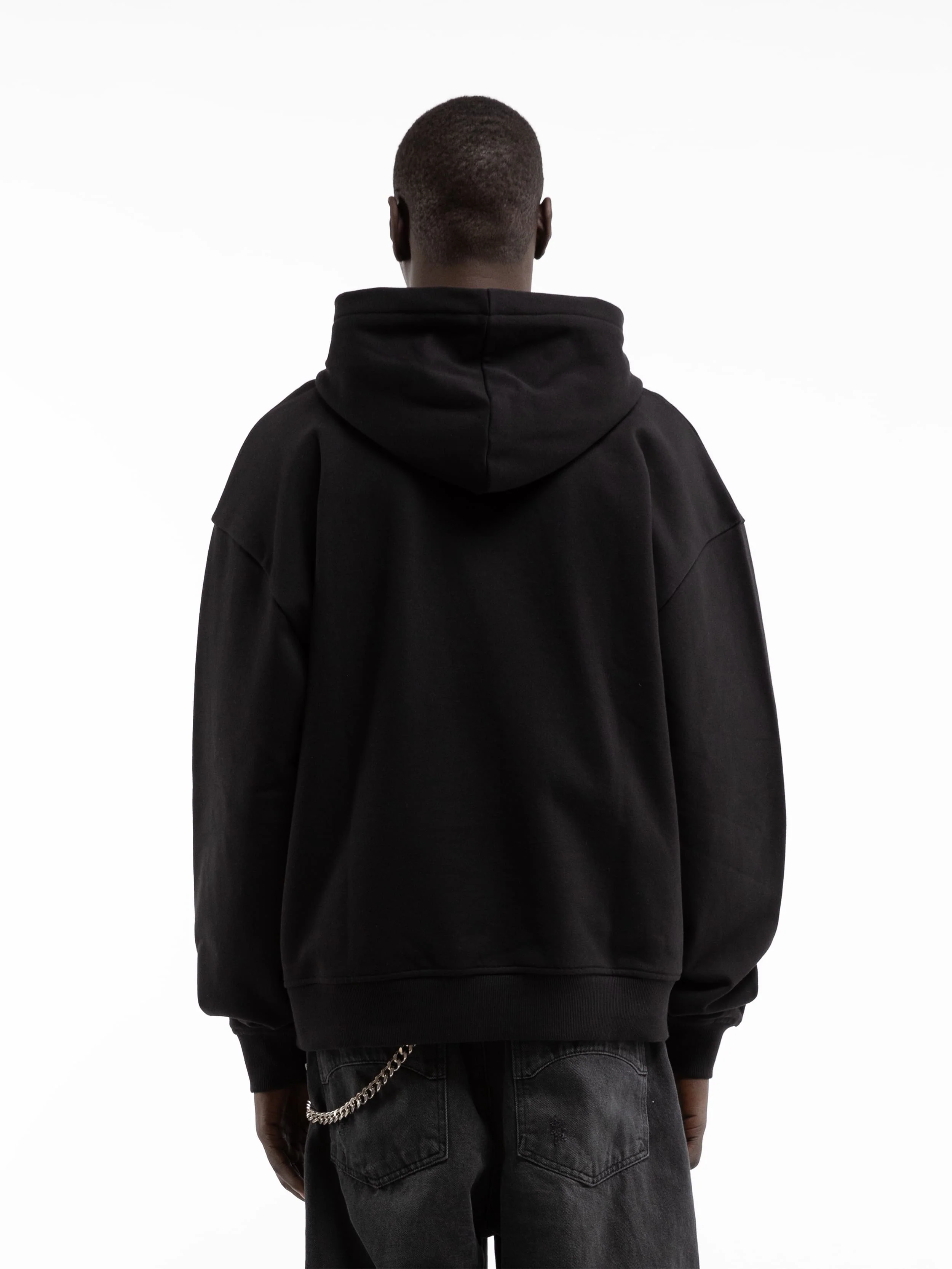 ATELIER EMBLEM HOODIE - BLACK - Image 5