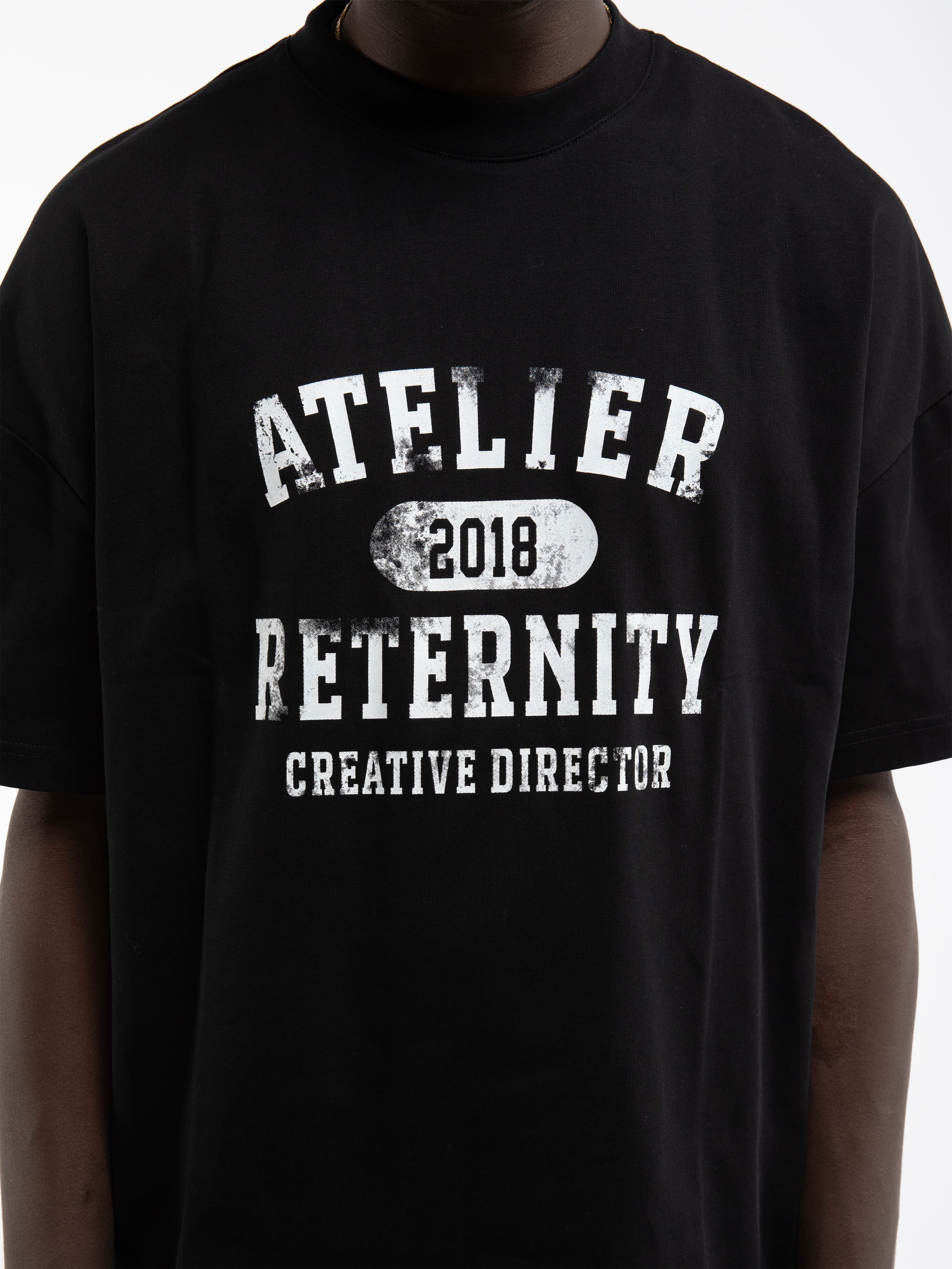 ATELIER EMBLEM T-SHIRT - BLACK - Image 7