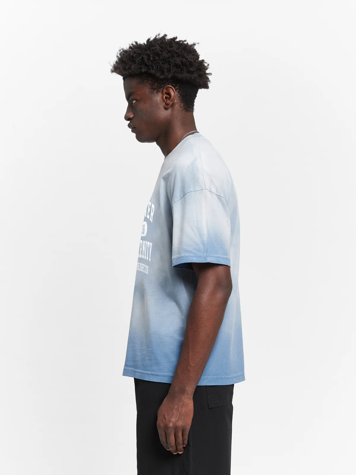 ATELIER EMBLEM T-SHIRT - HEAVY BLEACHED BLUE - Image 4