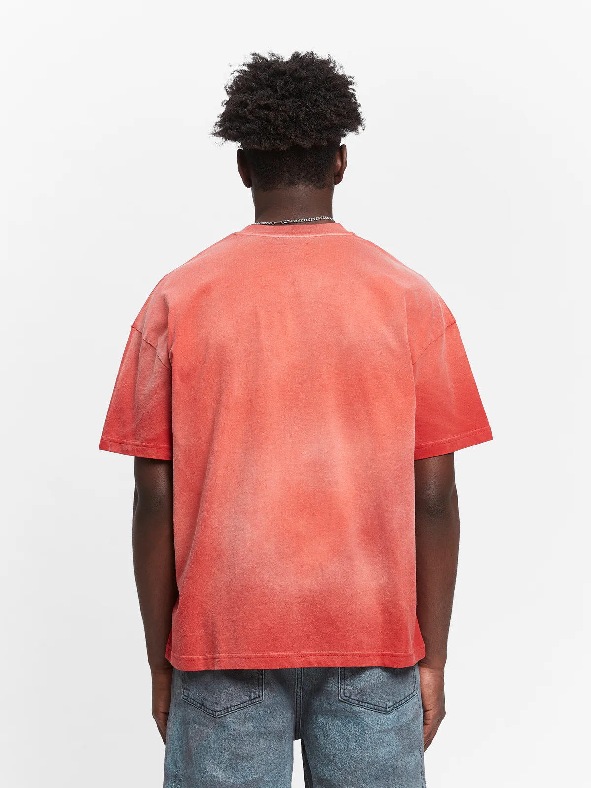 ATELIER EMBLEM T-SHIRT - HEAVY BLEACHED RED - Image 5