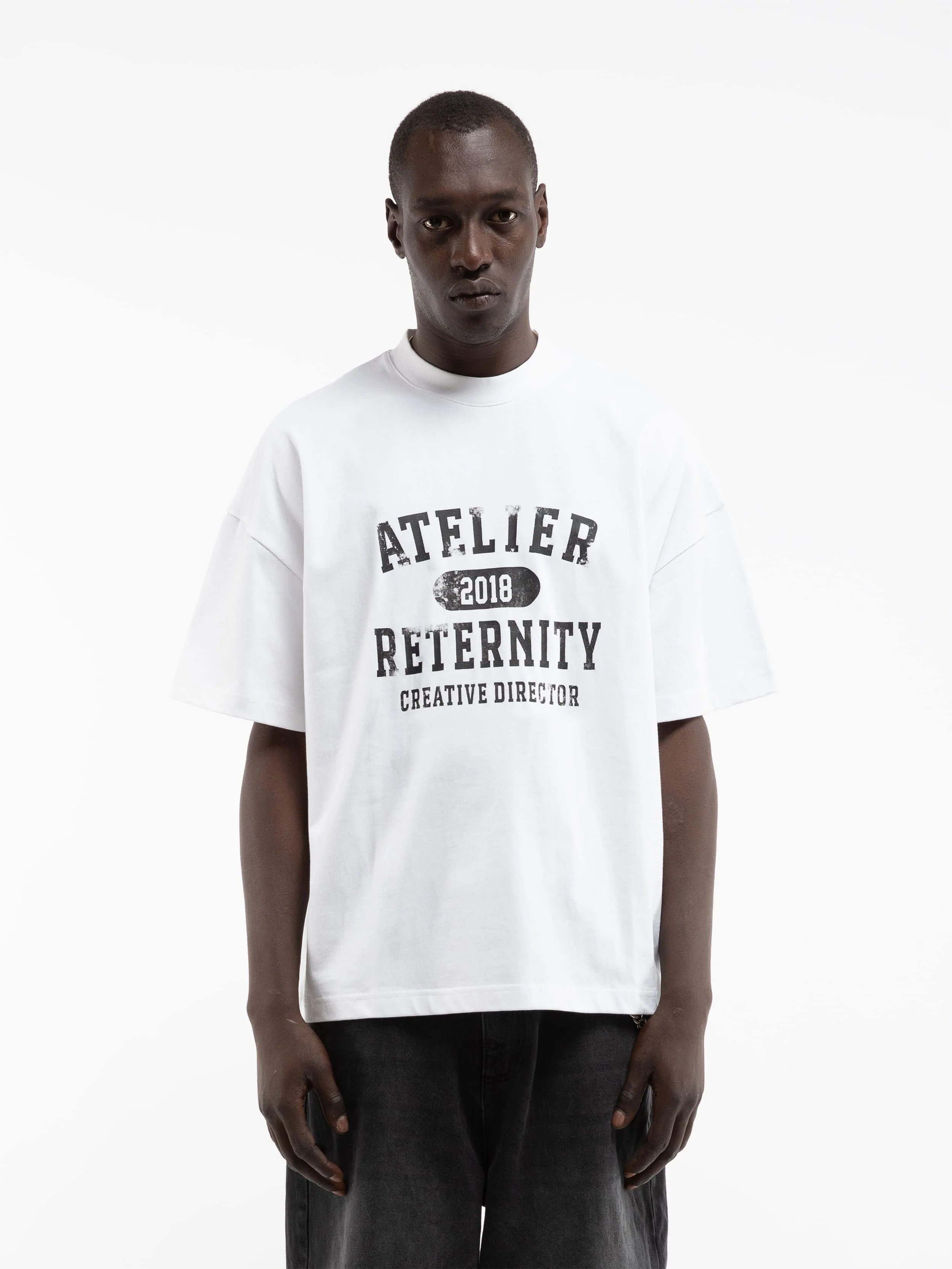 ATELIER EMBLEM T-SHIRT - WHITE - Image 2