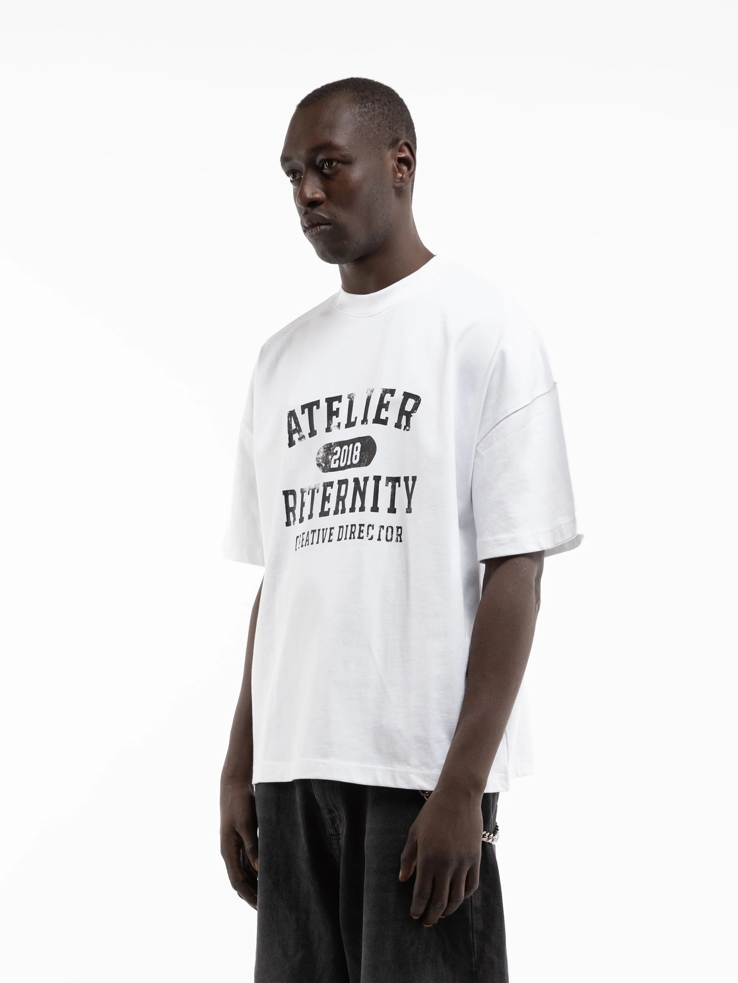 ATELIER EMBLEM T-SHIRT - WHITE - Image 3