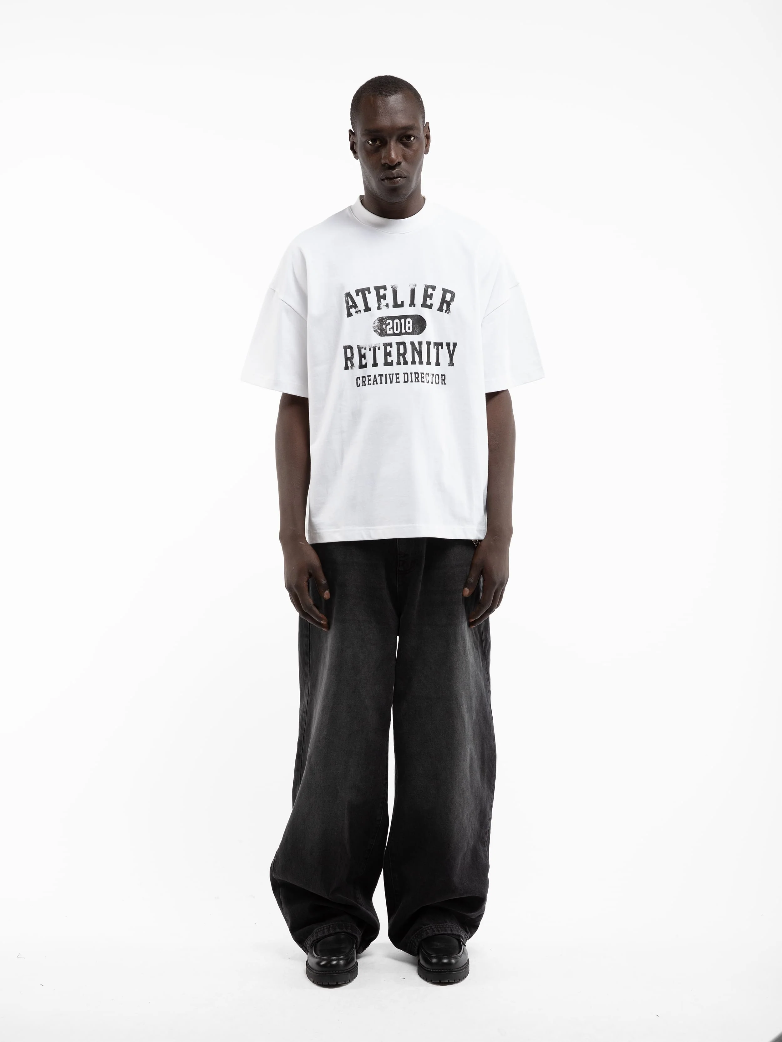 ATELIER EMBLEM T-SHIRT - WHITE - Image 6