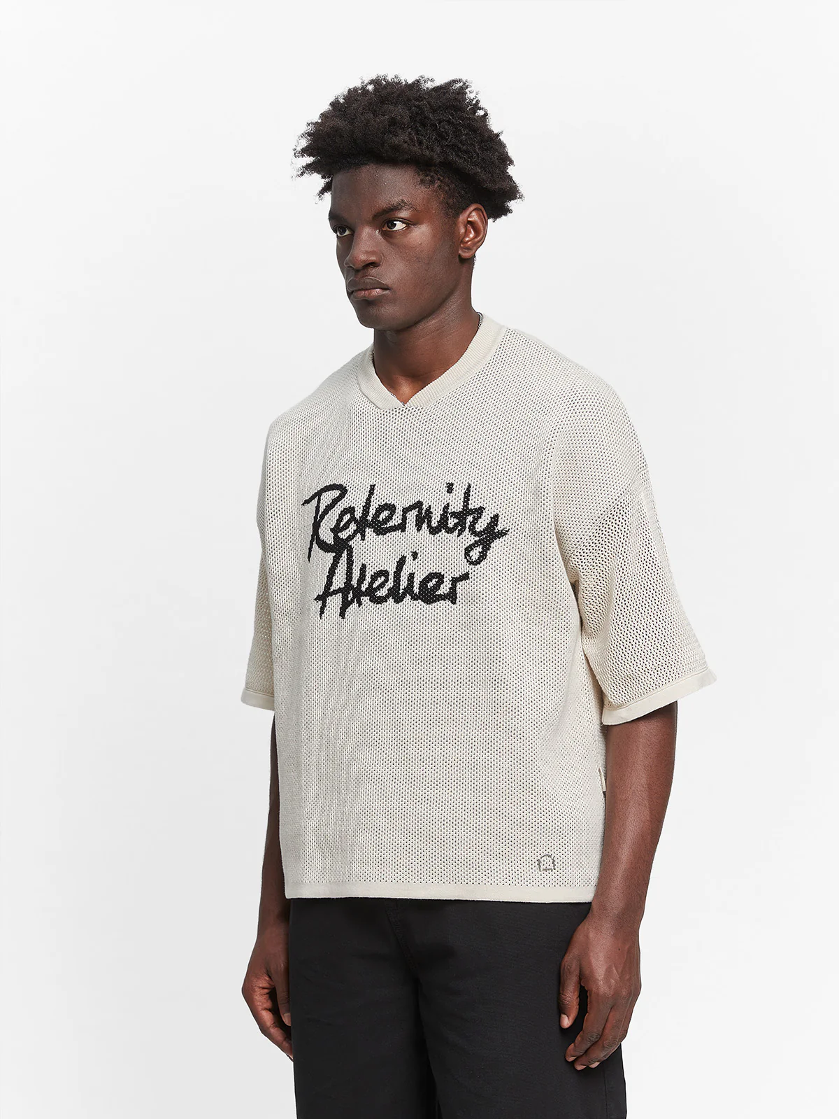 ATELIER KNIT JERSEY - CREAM - Image 3