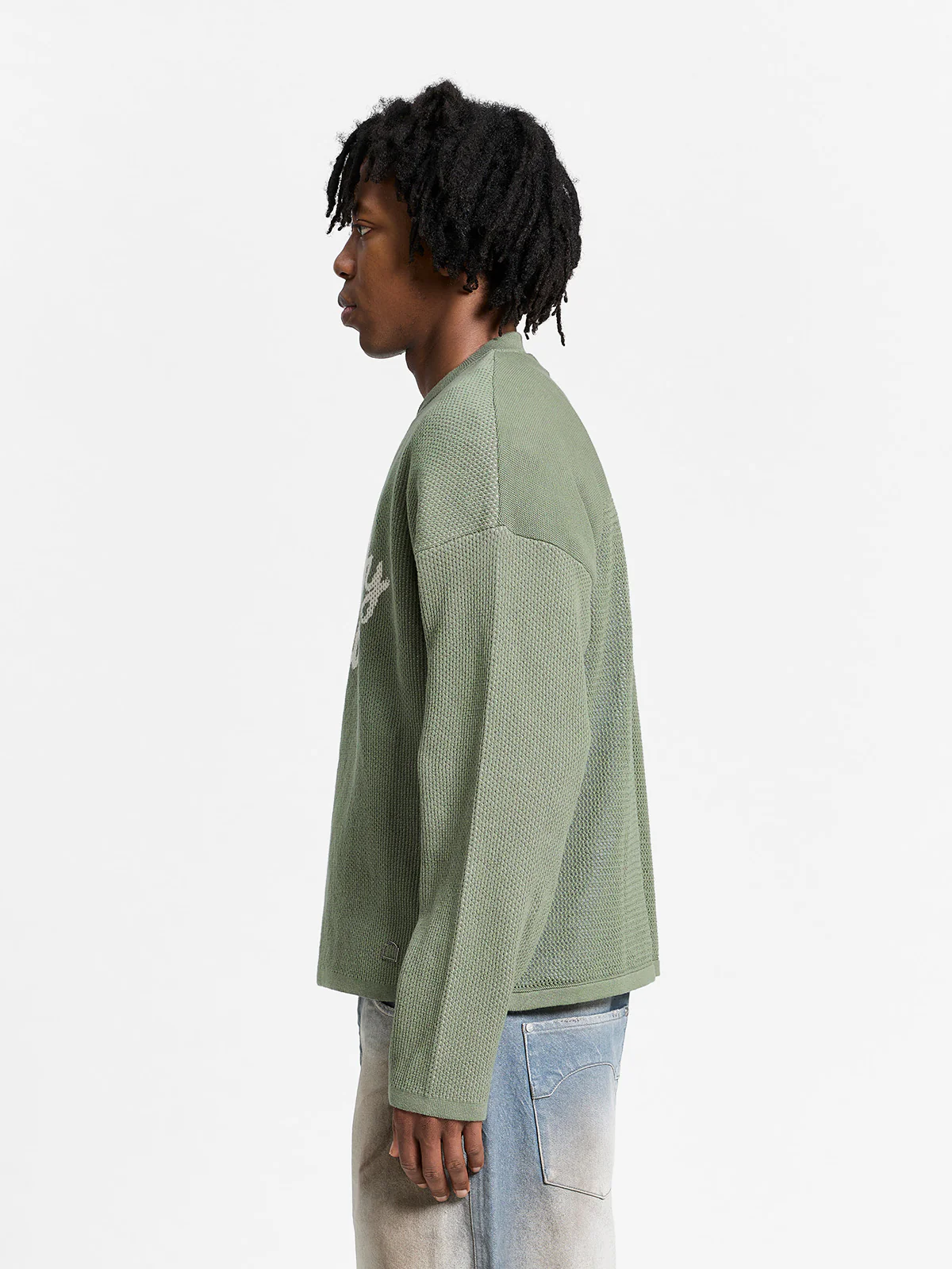 ATELIER KNIT JERSEY - GREEN - Image 4