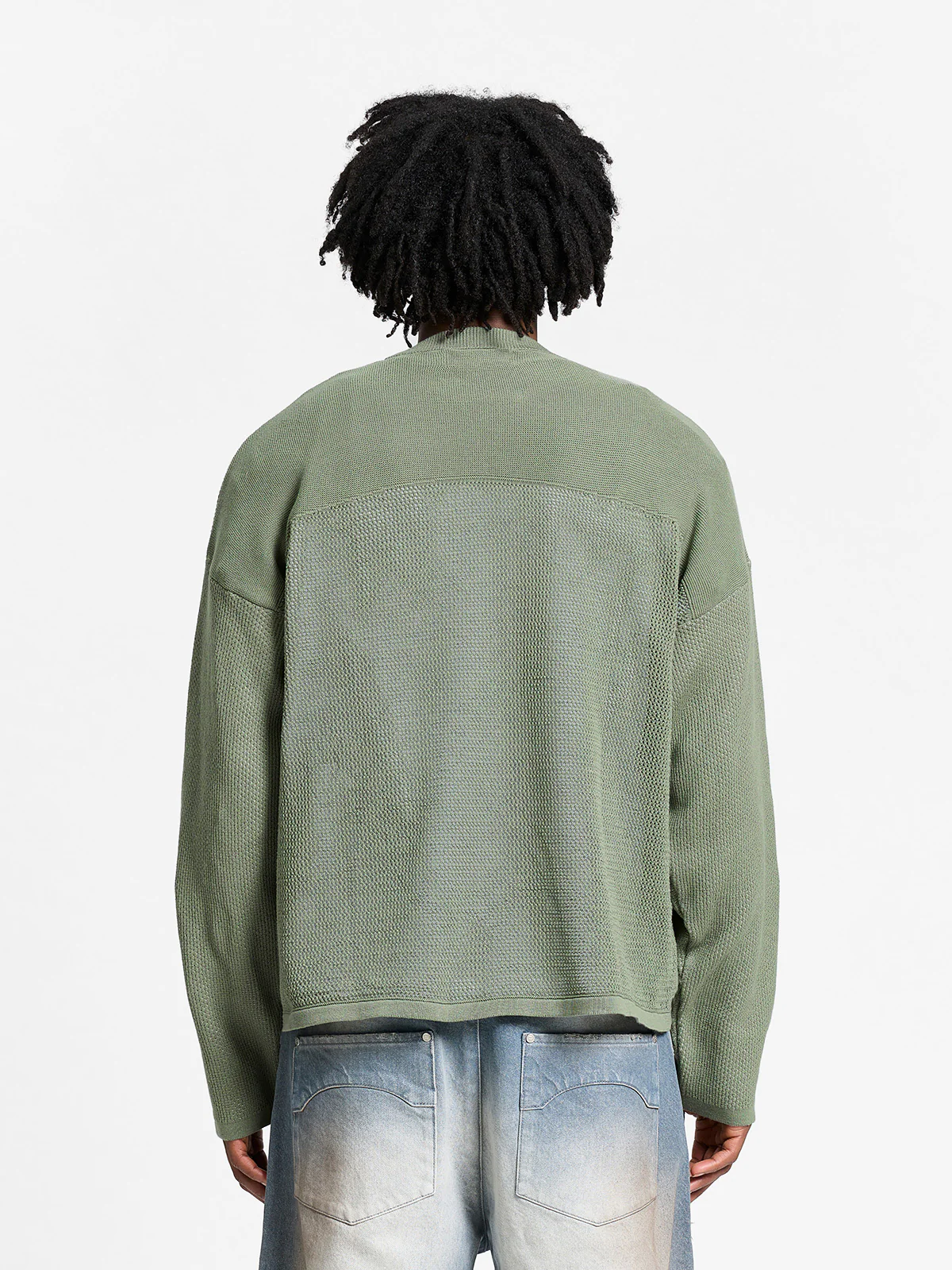 ATELIER KNIT JERSEY - GREEN - Image 5