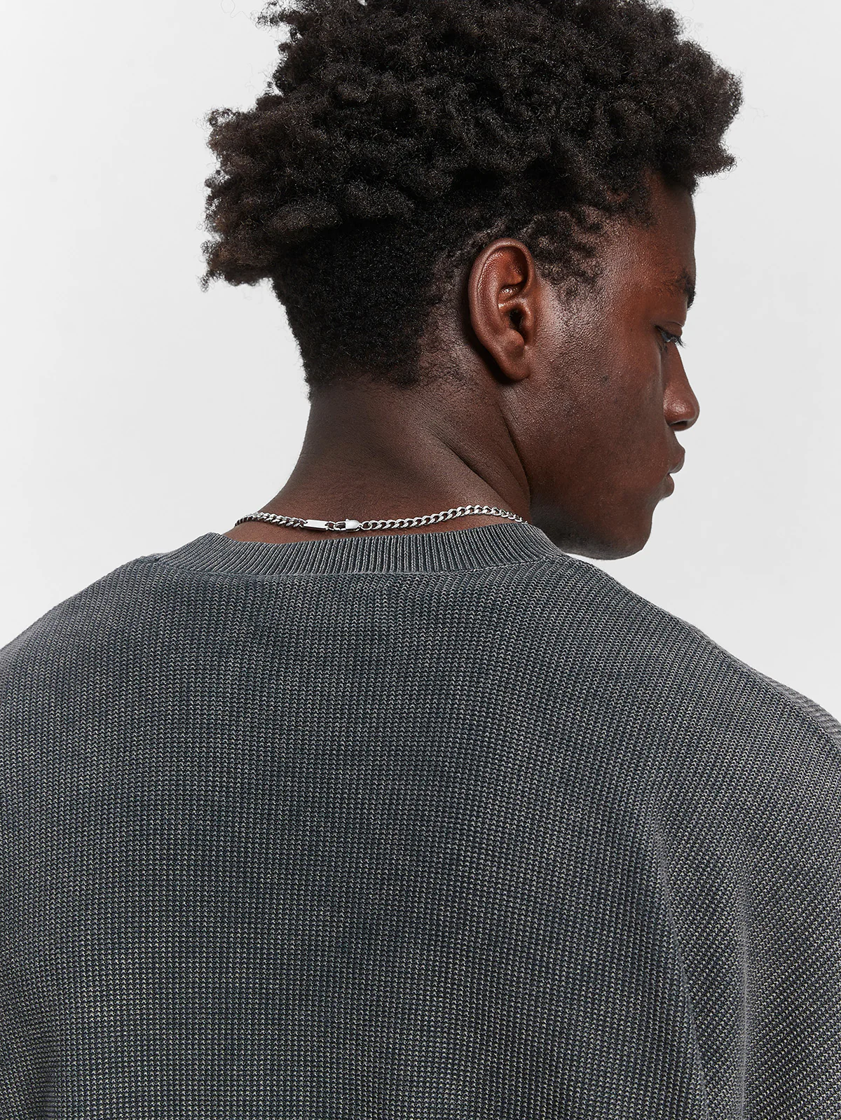 ATELIER KNIT SWEATER - WASHED BLACK - Image 8