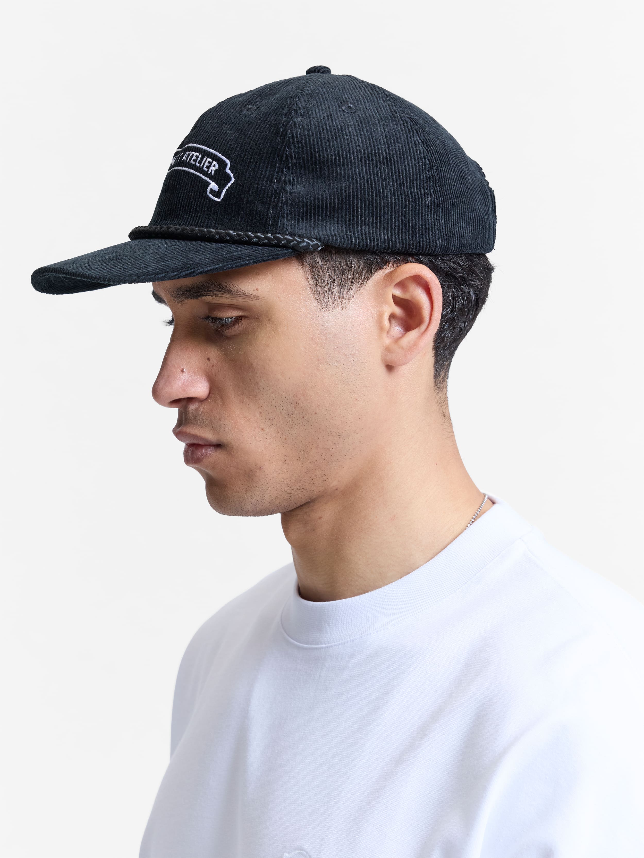 BAND OF PROCESS DAD CAP - CORDUROY BLACK - Image 4