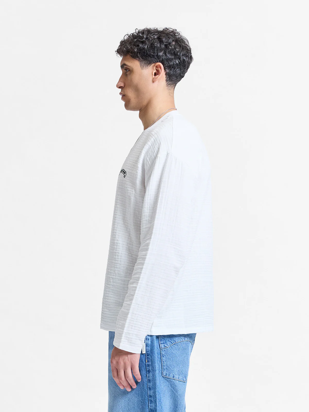 BAND OF PROCESS LONGSLEEVE - WHITE - Image 4