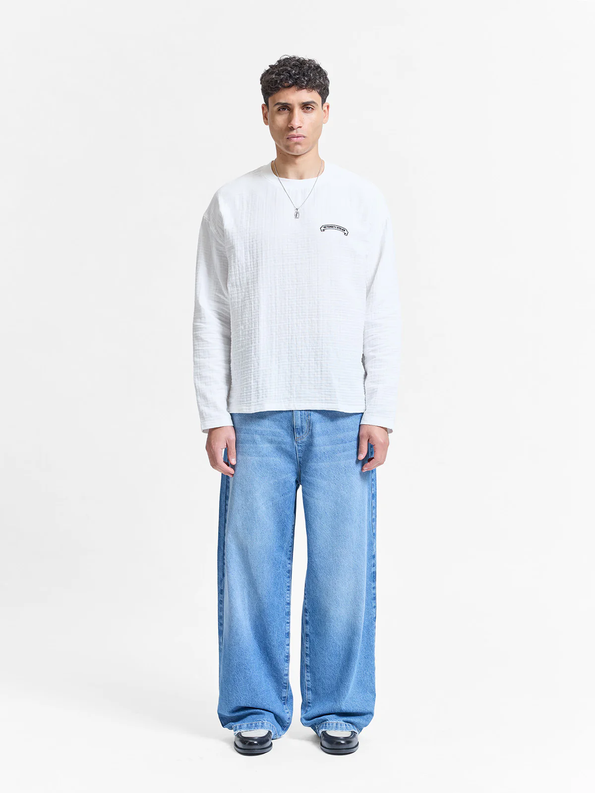 BAND OF PROCESS LONGSLEEVE - WHITE - Image 6