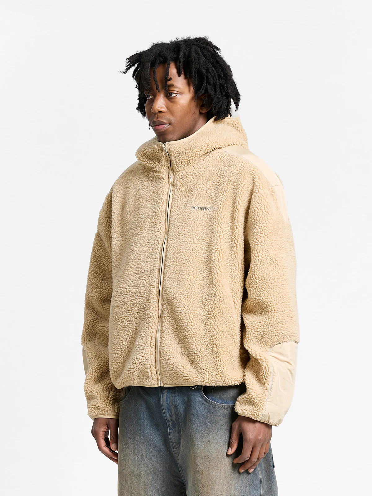 BERCY FLEECE JACKET - SAND - Image 3
