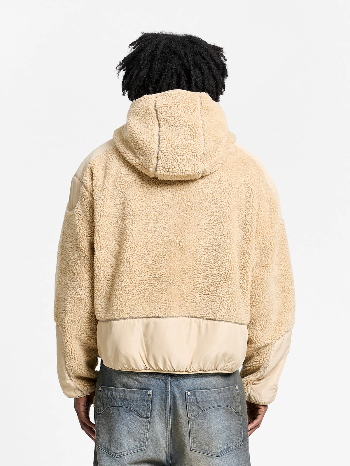 BERCY FLEECE JACKET - SAND - Image 5