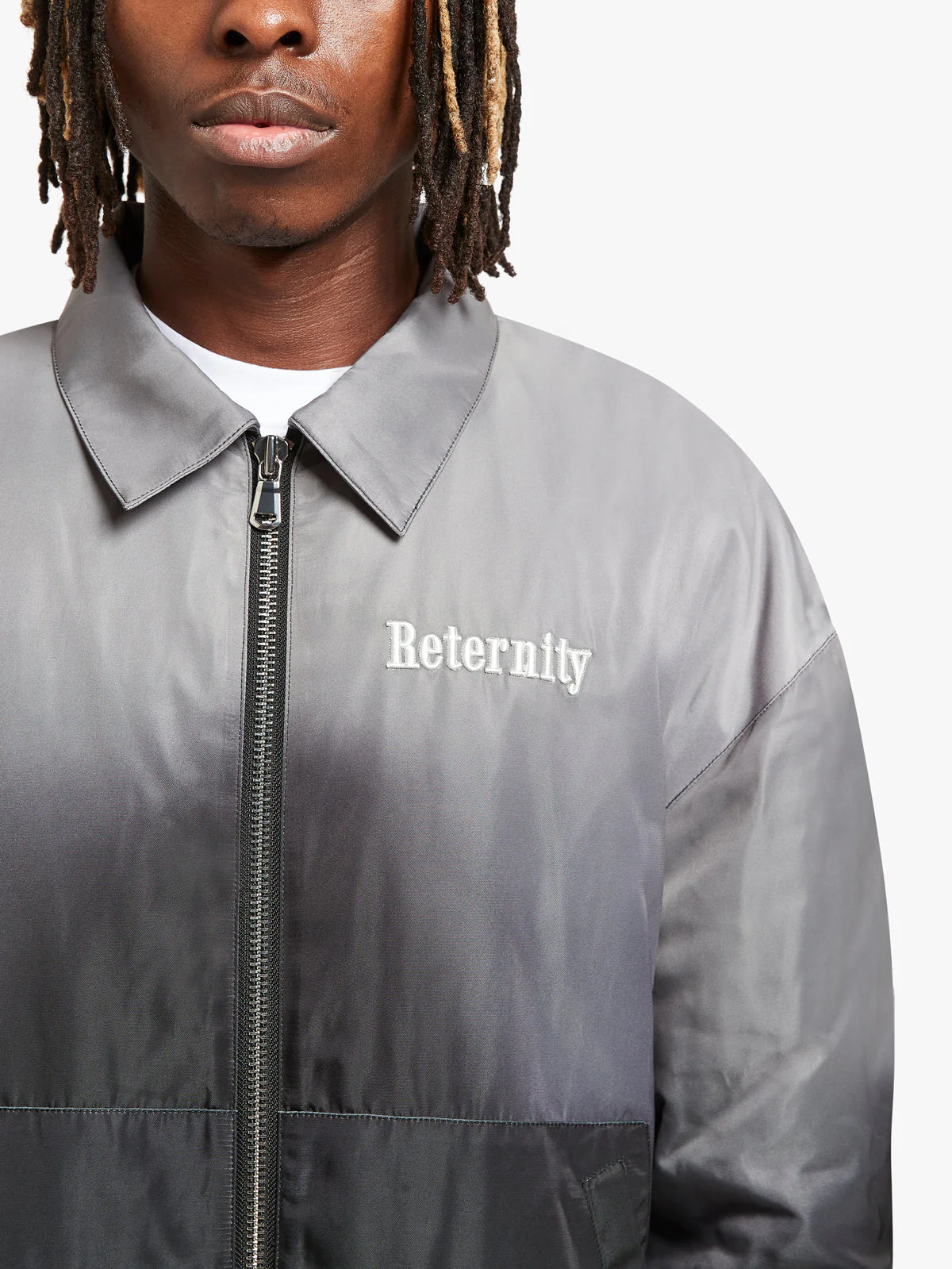 BOMBER JACKET ‘RETERNITY’ - WASHED BLACK - Image 6
