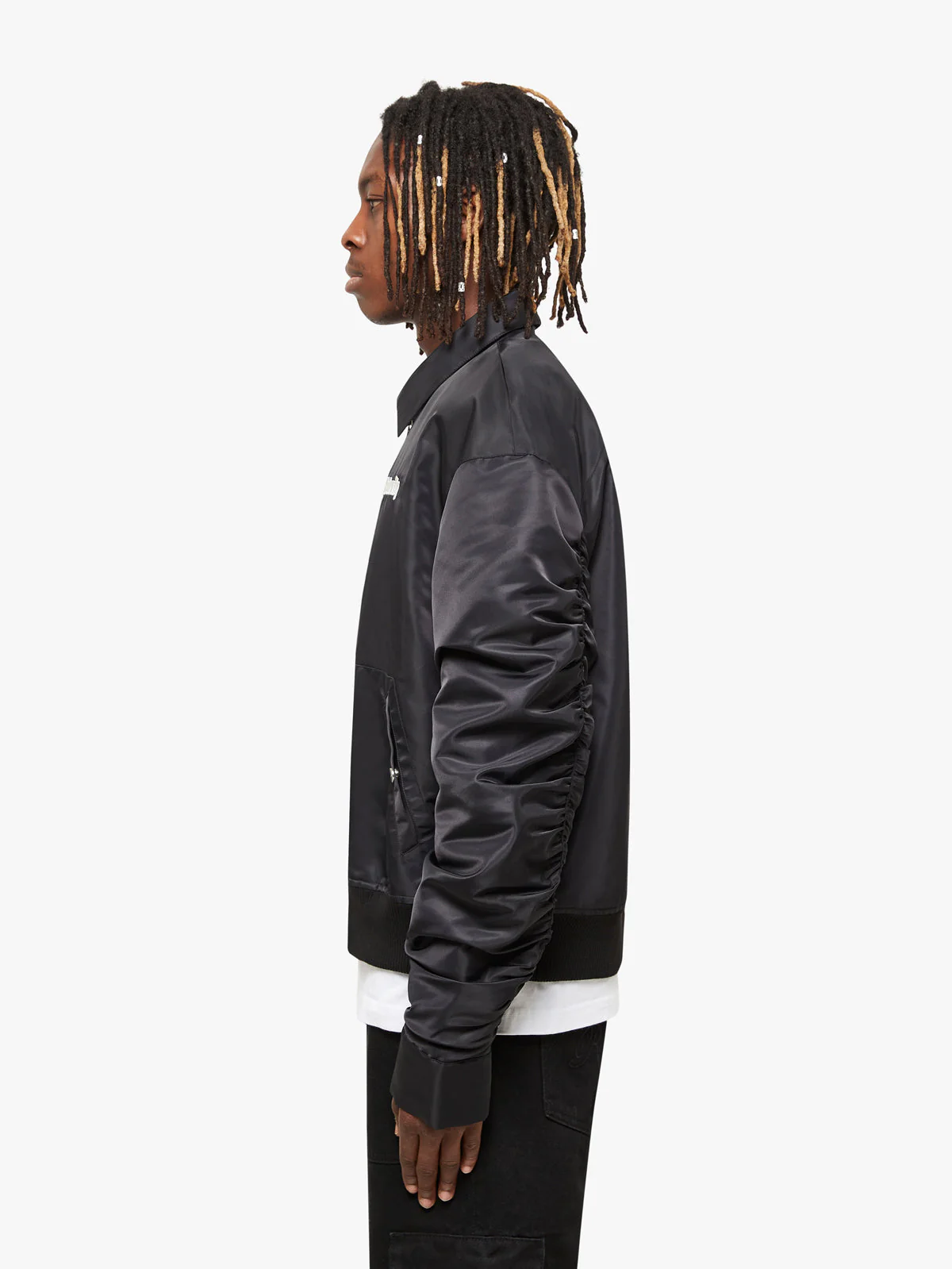 BOMBER JACKET ‘RETERNITY’ - BLACK - Image 4