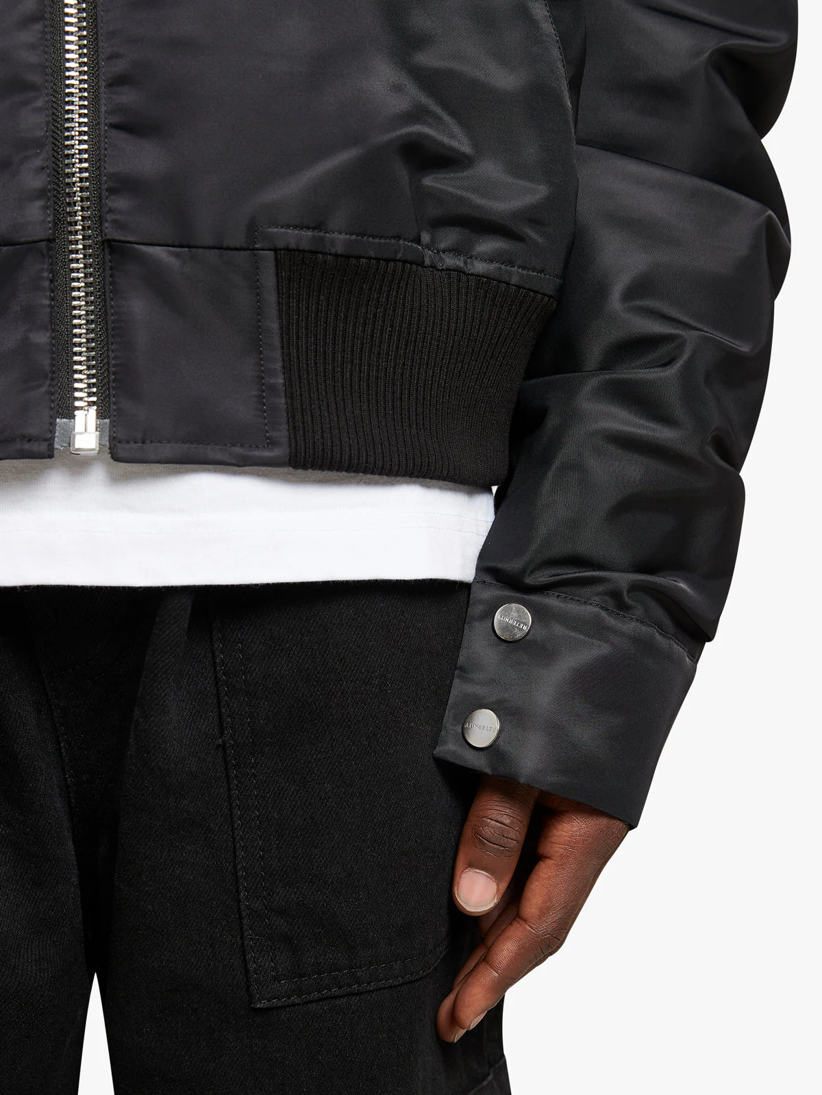 BOMBER JACKET ‘RETERNITY’ - BLACK - Image 6