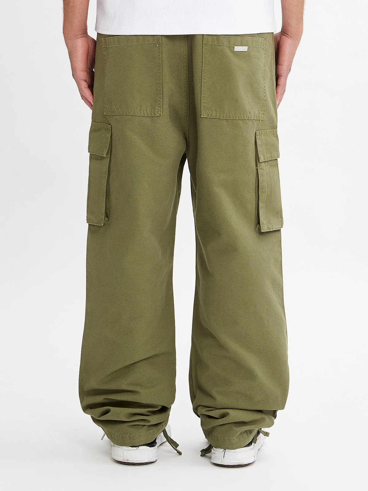 CARGO PANTS - OLIV - Image 5