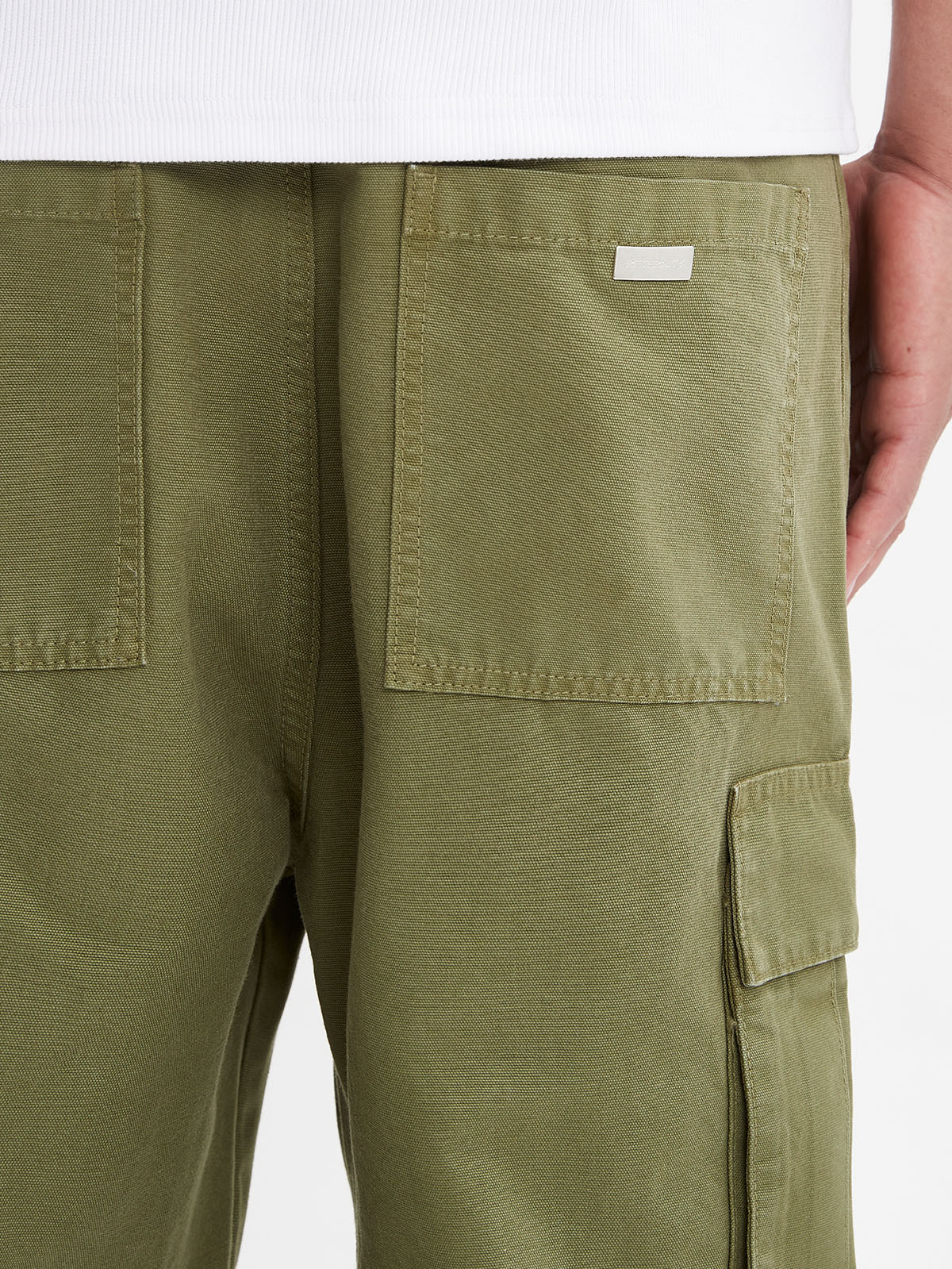 CARGO PANTS - OLIV - Image 6