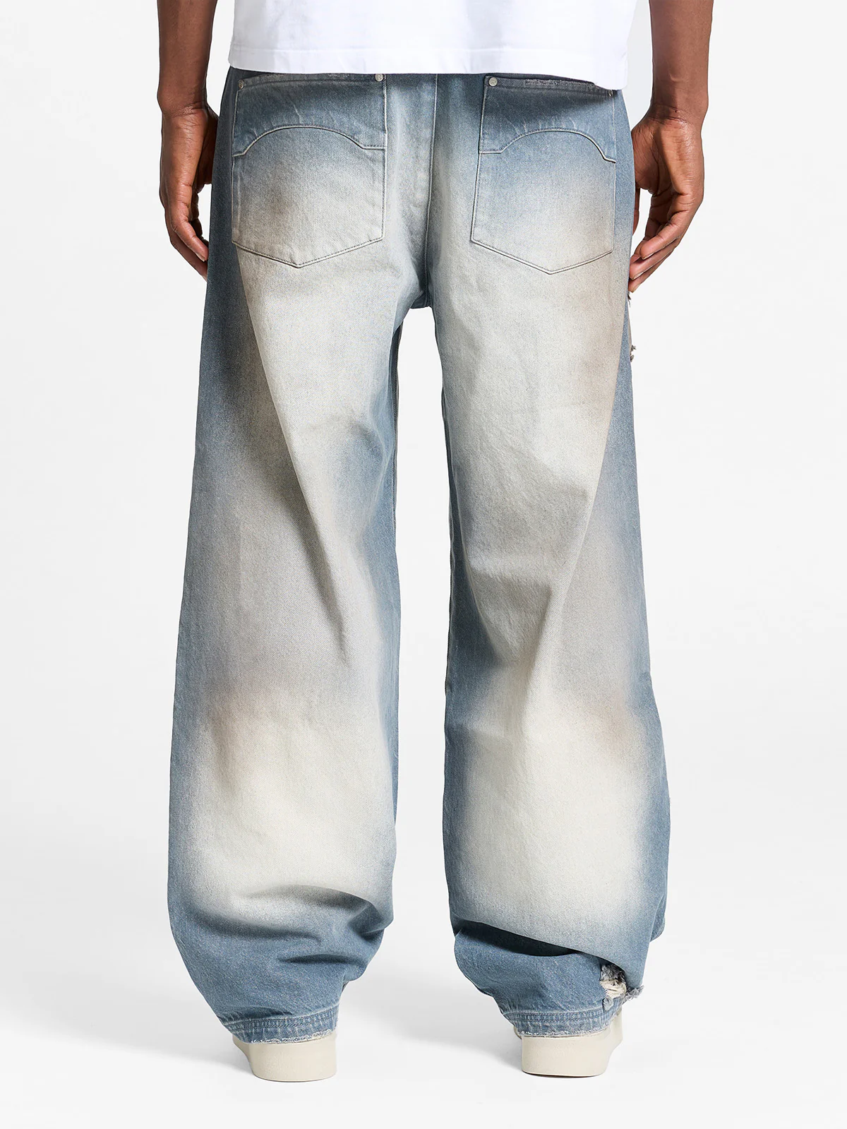 COLORIS DISTRESSED DENIM - BLUE - Image 5
