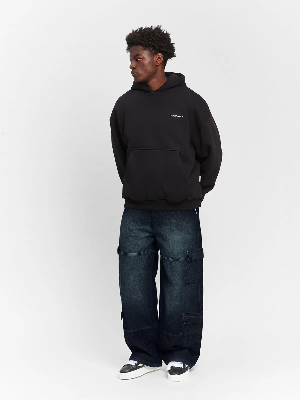 CONCEPTION CARGO PANTS - RAW DENIM - Image 8