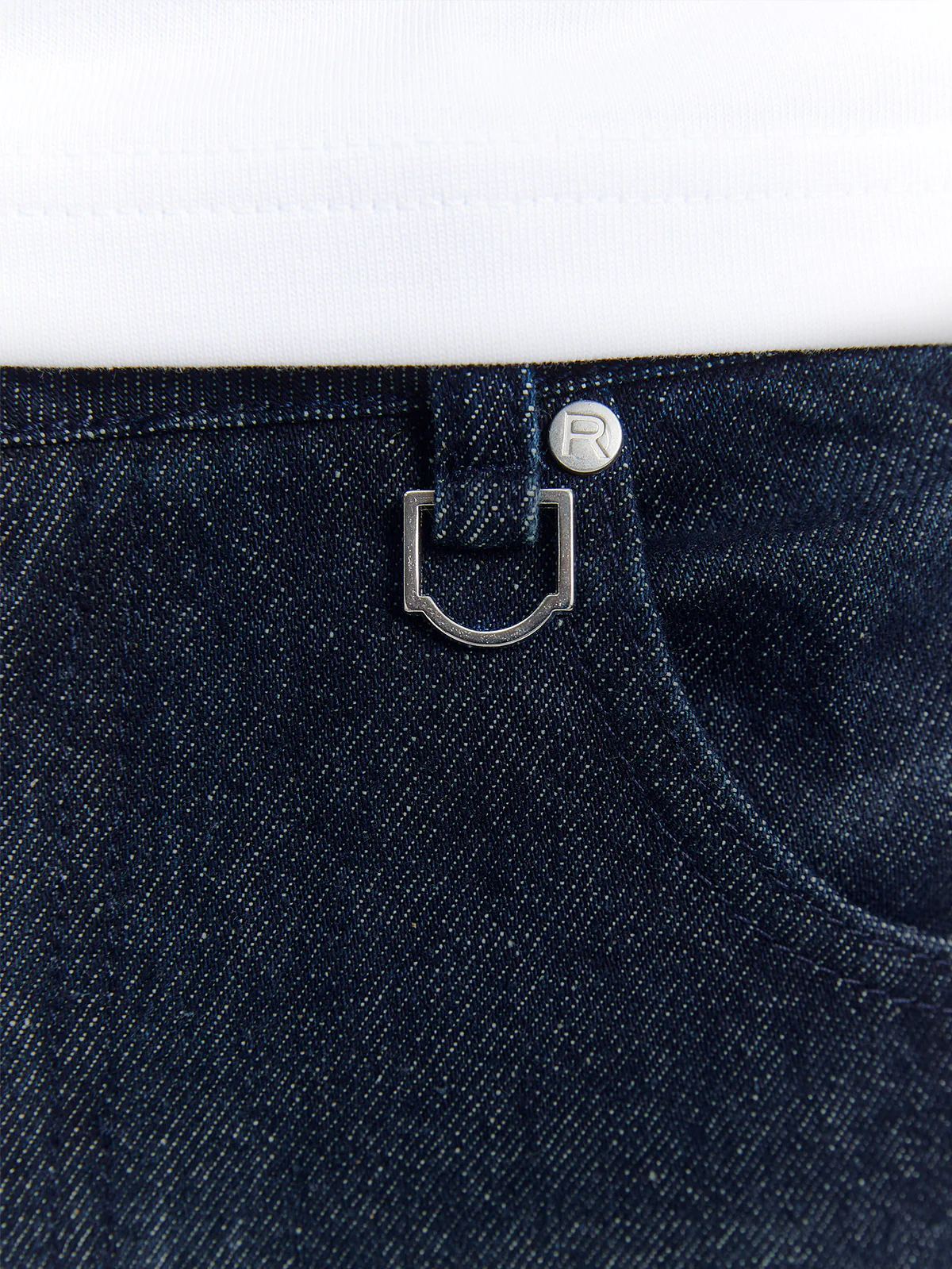 CONCEPTION CARGO SHORTS - RAW DENIM - Image 6