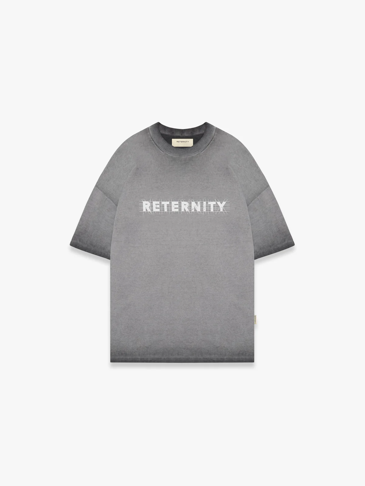 CONSTRUCTION KNIT T-SHIRT - DARKGREY