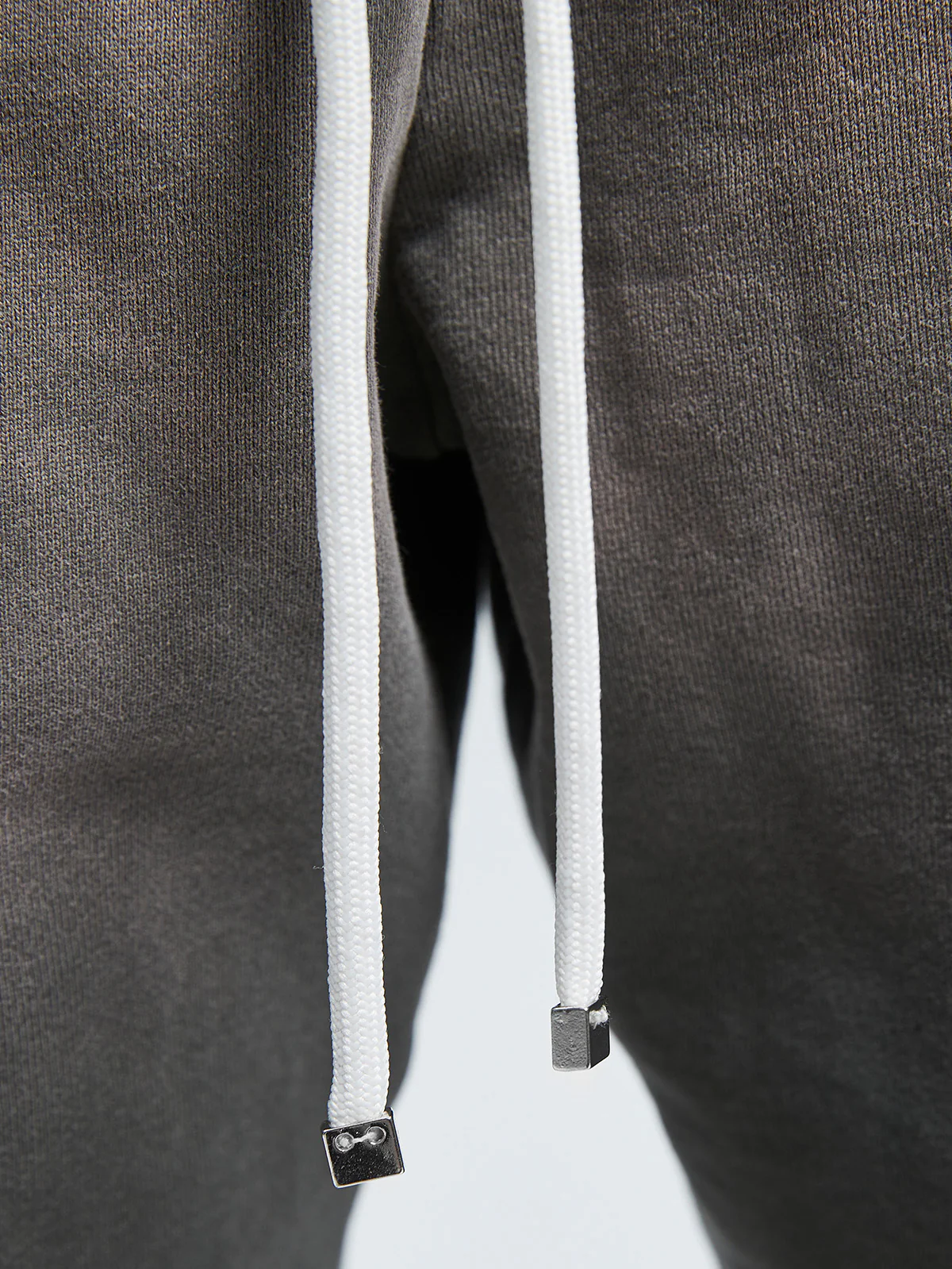 CREATIVE DEPT COTTON SHORTS - FADED GREY - Image 9