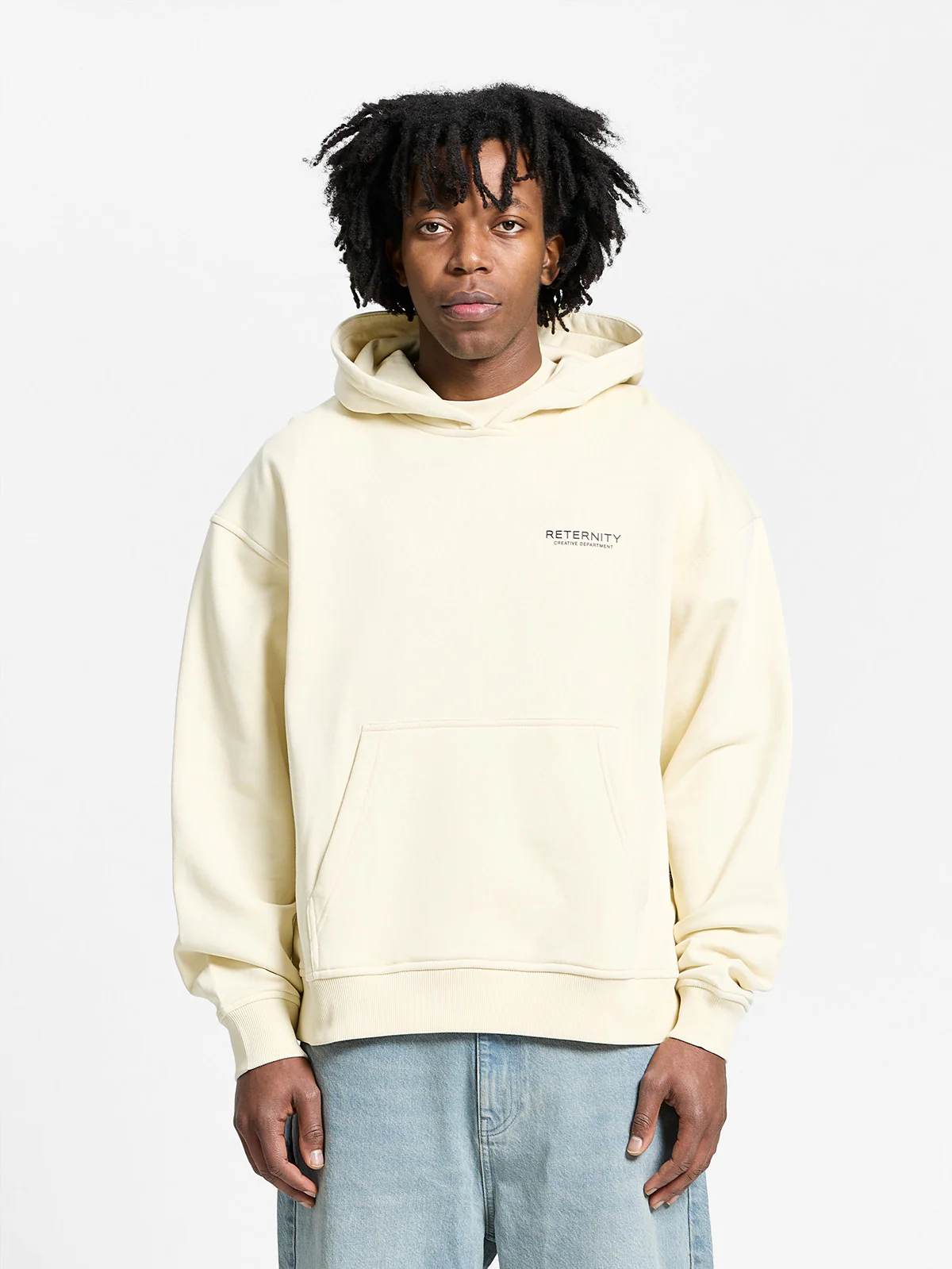 CREATIVE DEPT HOODIE - CREAM - Image 3