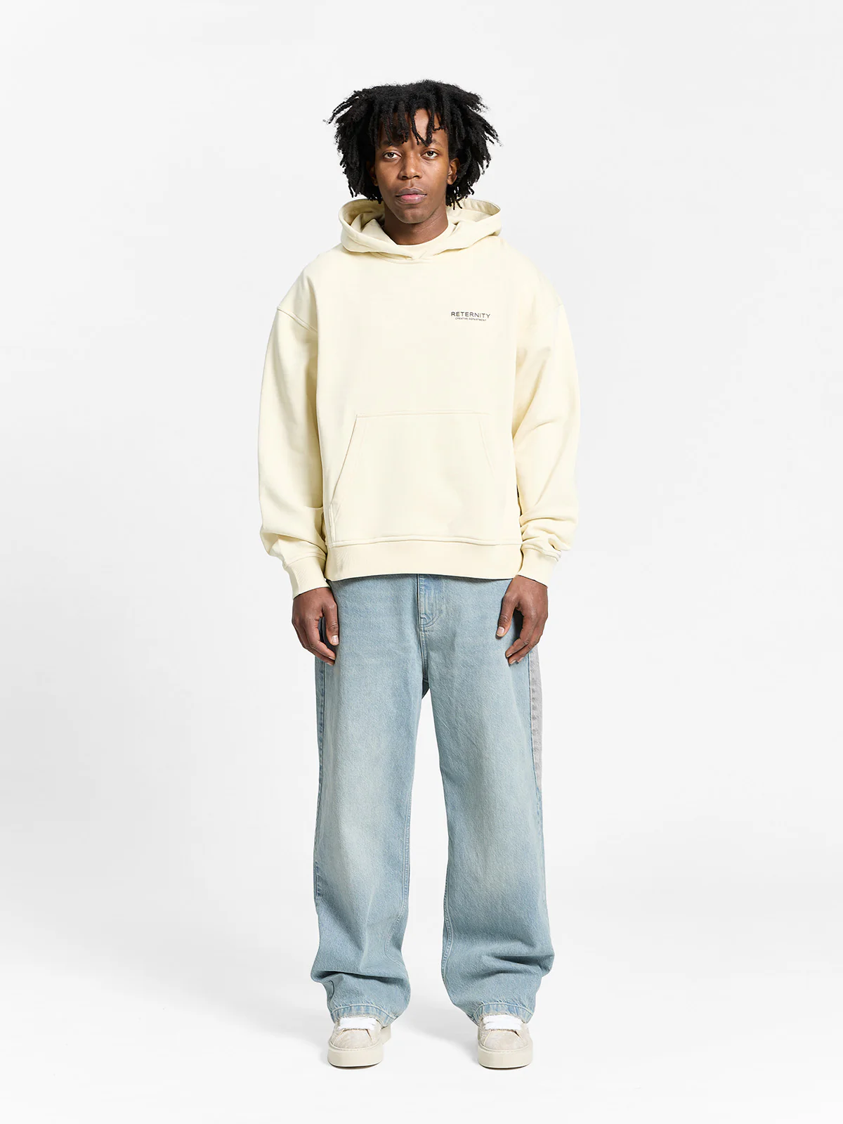 CREATIVE DEPT HOODIE - CREAM - Image 7