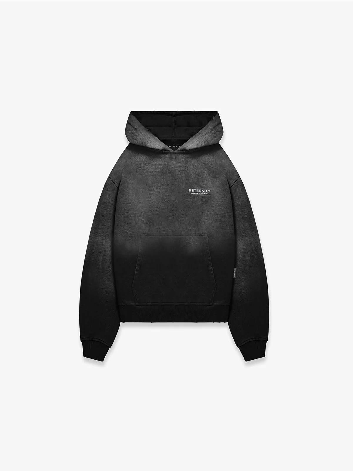 CREATIVE DEPT HOODIE - FADED BLACK - Image 2