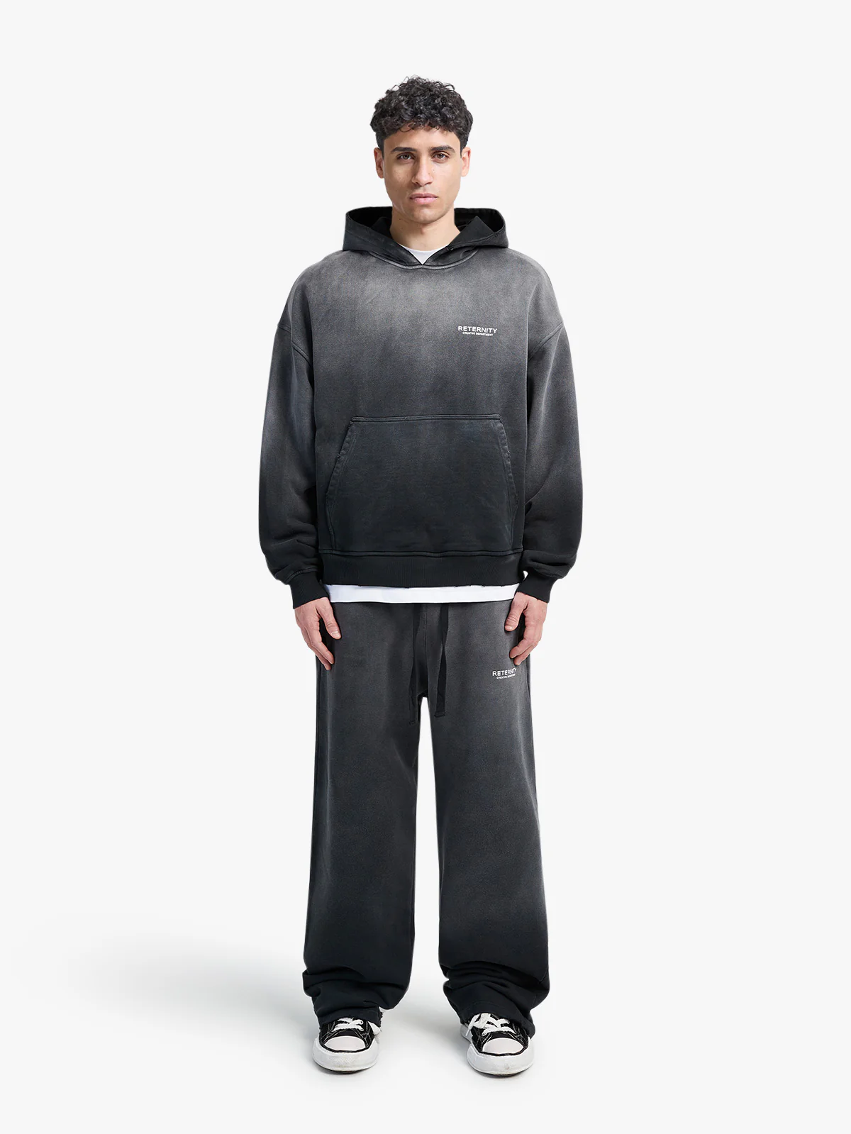 CREATIVE DEPT HOODIE - FADED BLACK - Image 7