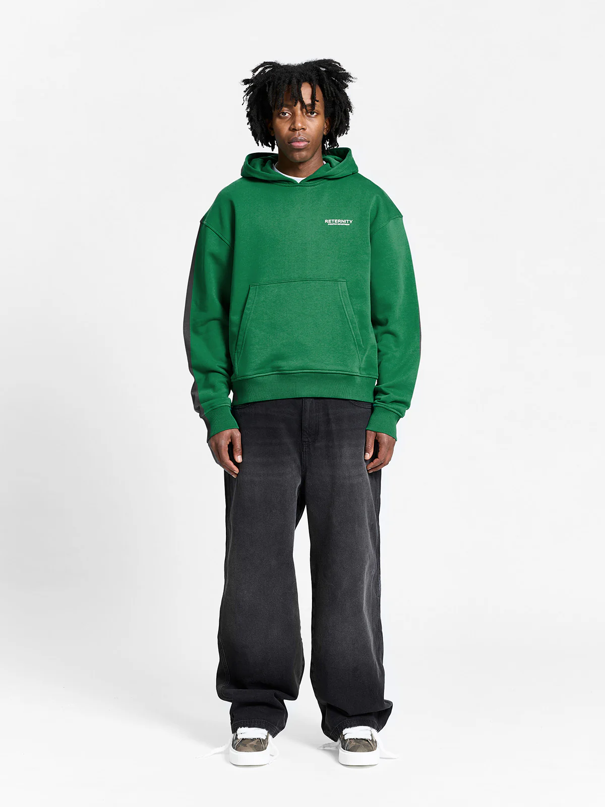 CREATIVE DEPT HOODIE - GREEN - Image 7