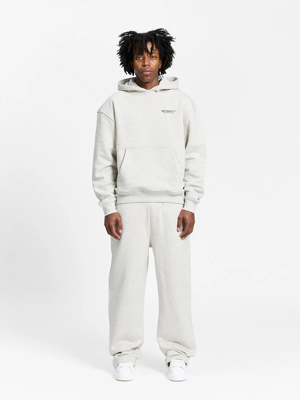 CREATIVE DEPT HOODIE - MELANGE GREY - Image 7