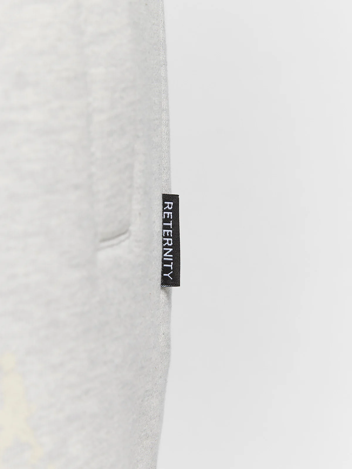 CREATIVE DEPT LOGO COTTON SHORTS - MELANGE GREY - Image 9