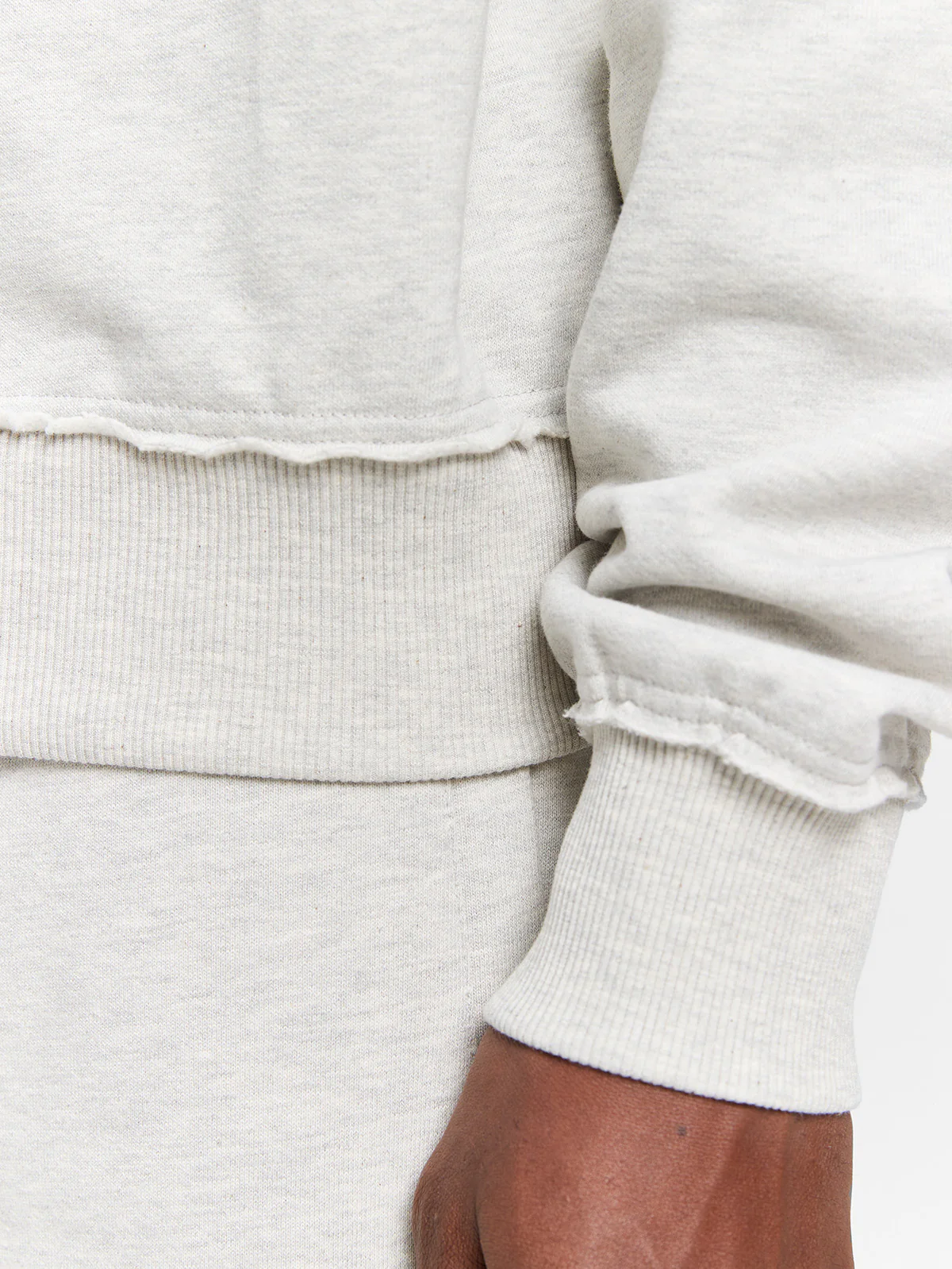 CREATIVE DEPT LOGO CREWNECK - MELANGE GREY - Image 10