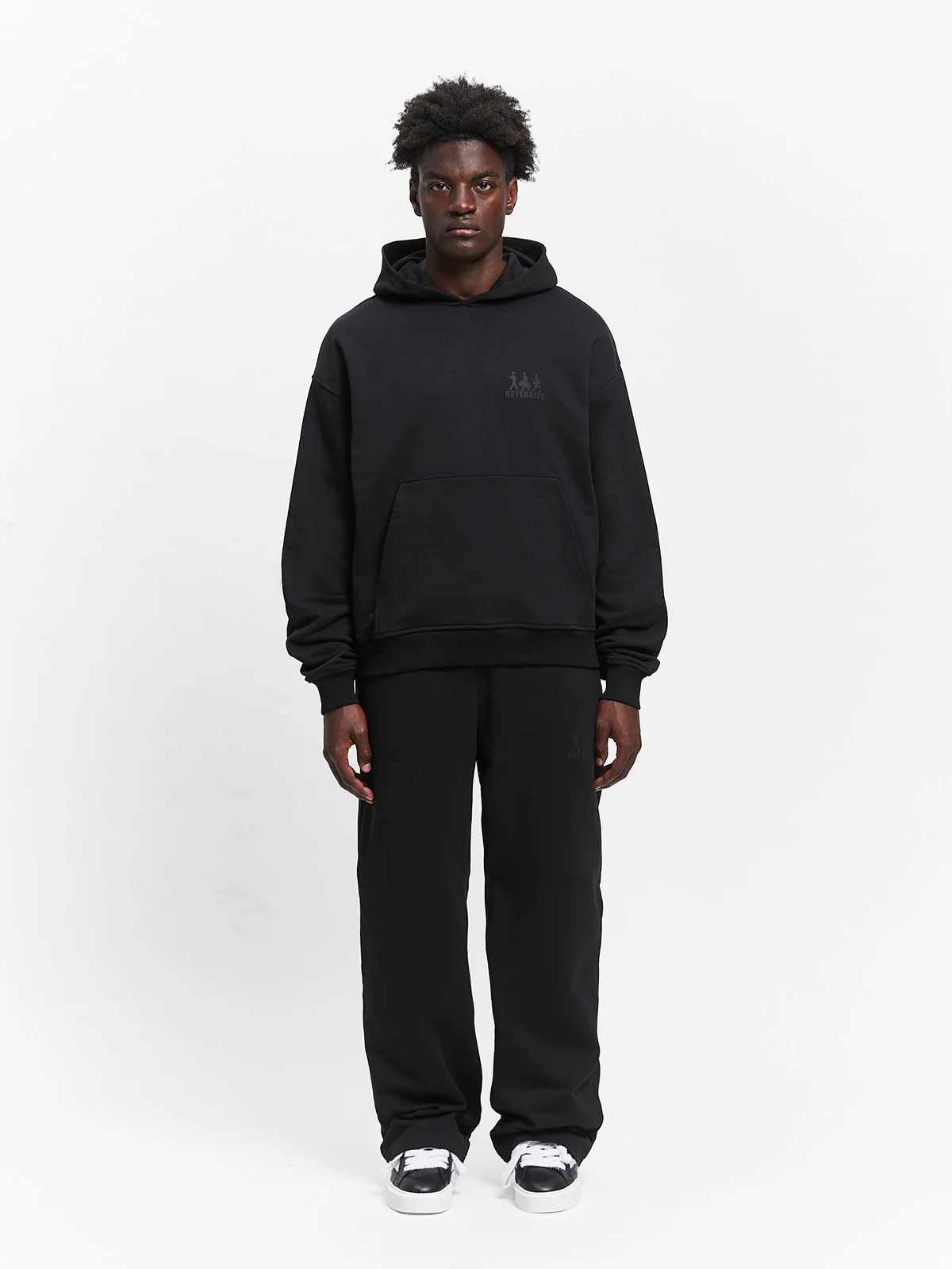 CREATIVE DEPT LOGO HOODIE - BLACK - Image 7
