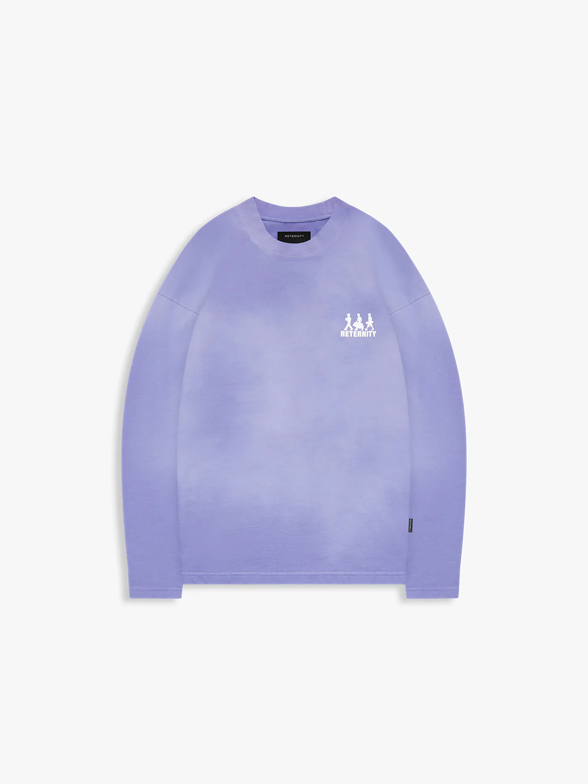 CREATIVE DEPT LOGO LONGSLEEVE - WASHED PURPLE - Image 2
