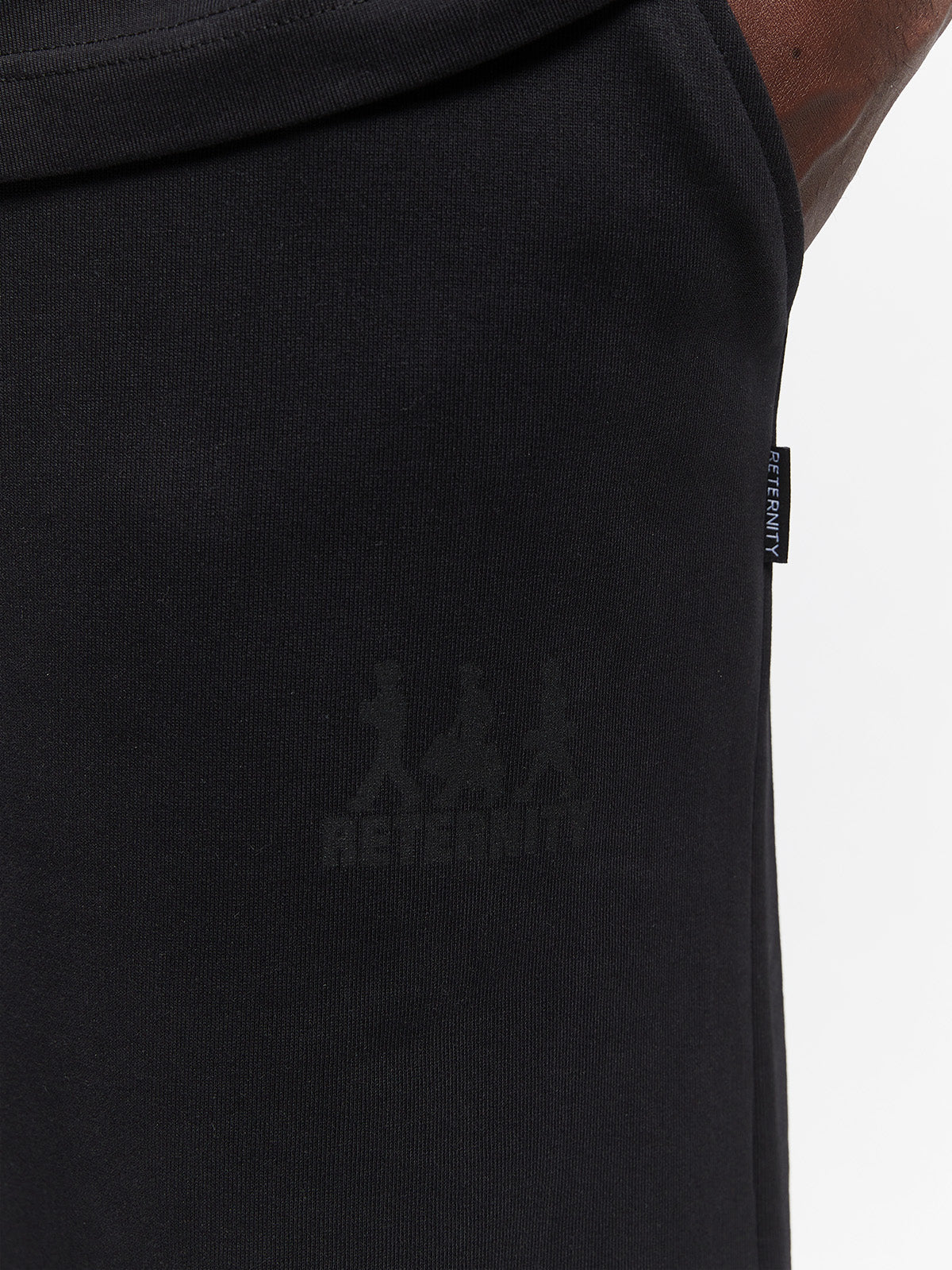 CREATIVE DEPT LOGO SWEATPANTS - BLACK - Image 6