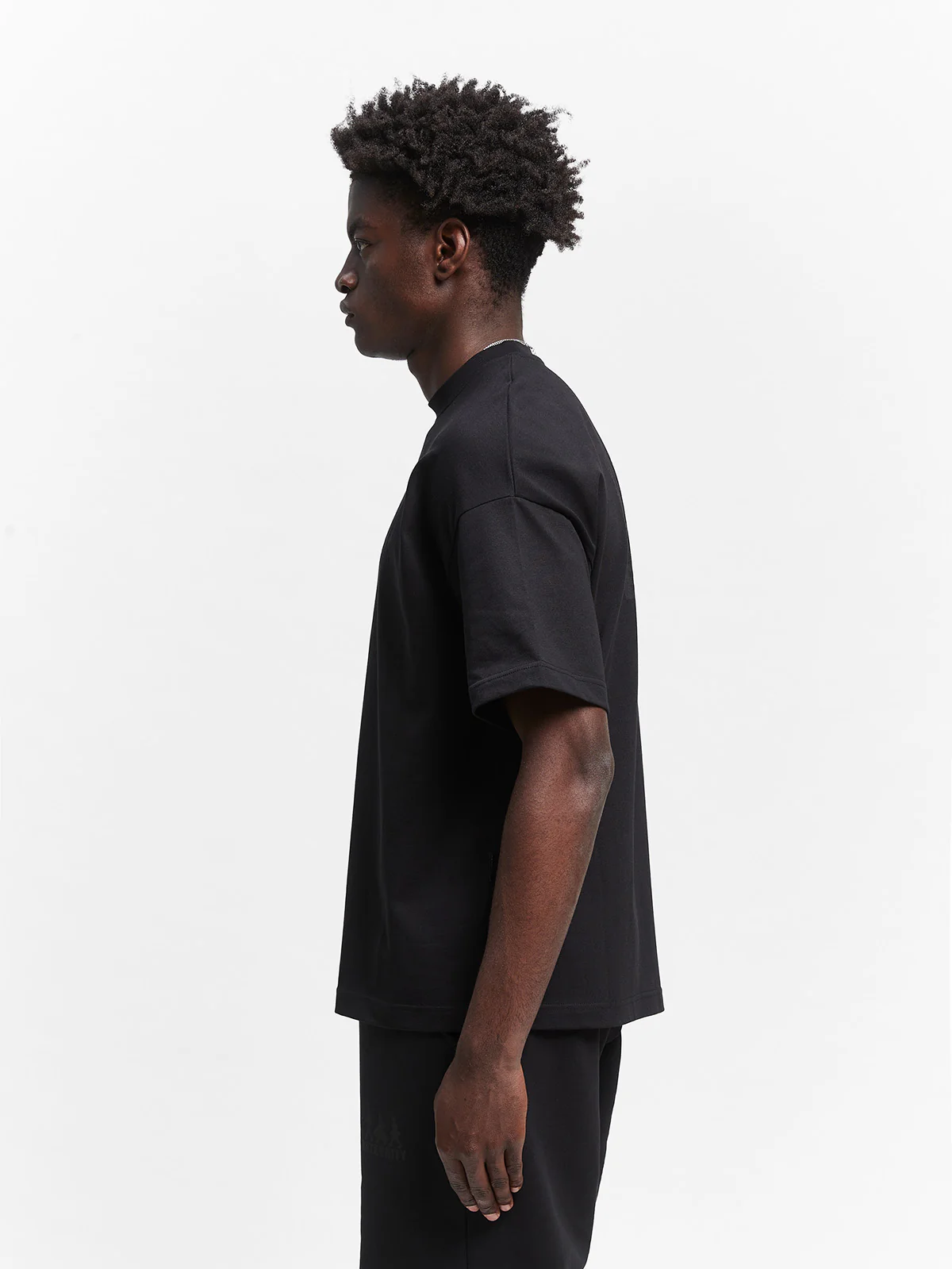 CREATIVE DEPT LOGO T-SHIRT - BLACK - Image 5