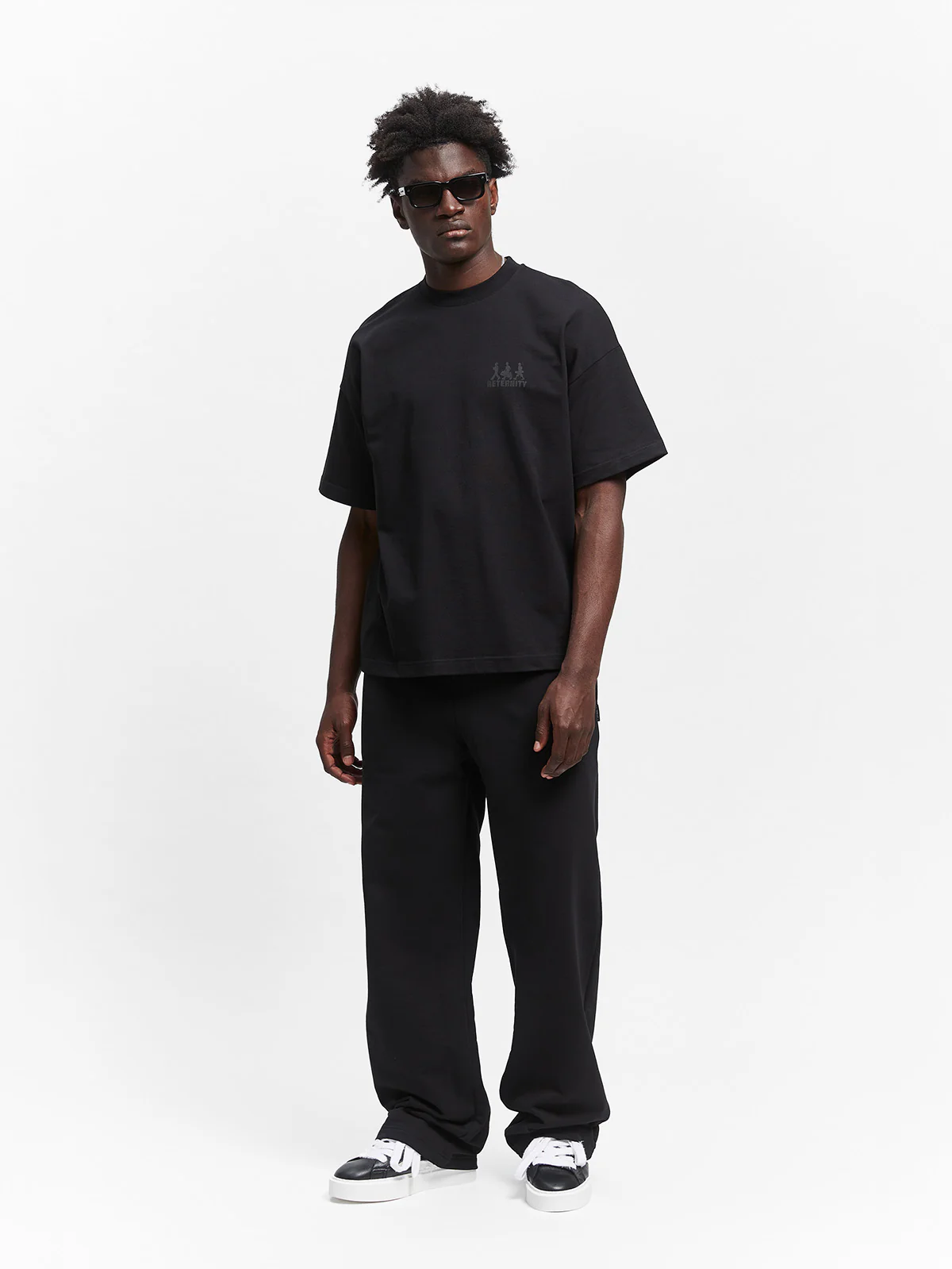 CREATIVE DEPT LOGO T-SHIRT - BLACK - Image 8