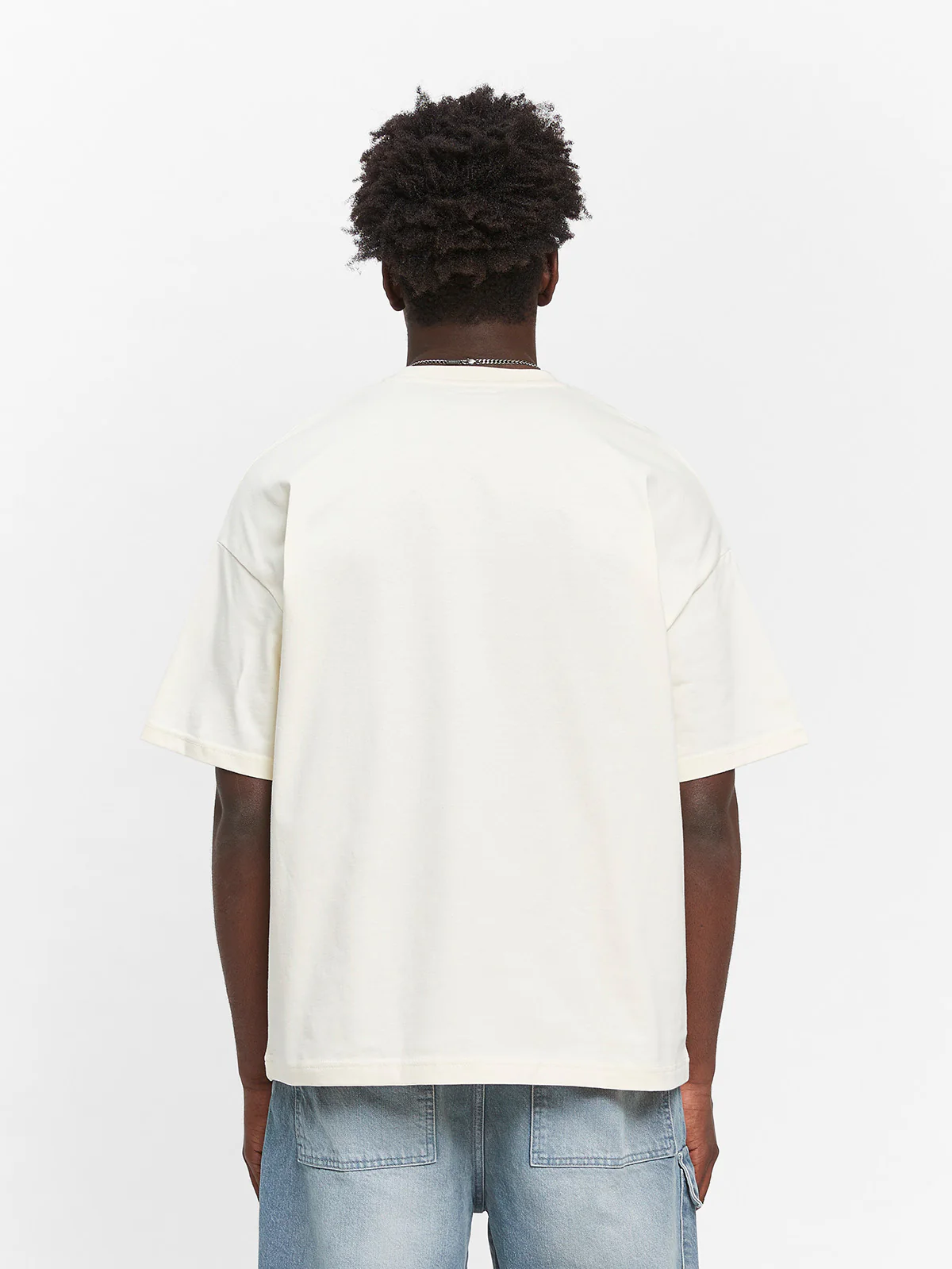 CREATIVE DEPT LOGO T-SHIRT - CREAM - Image 5