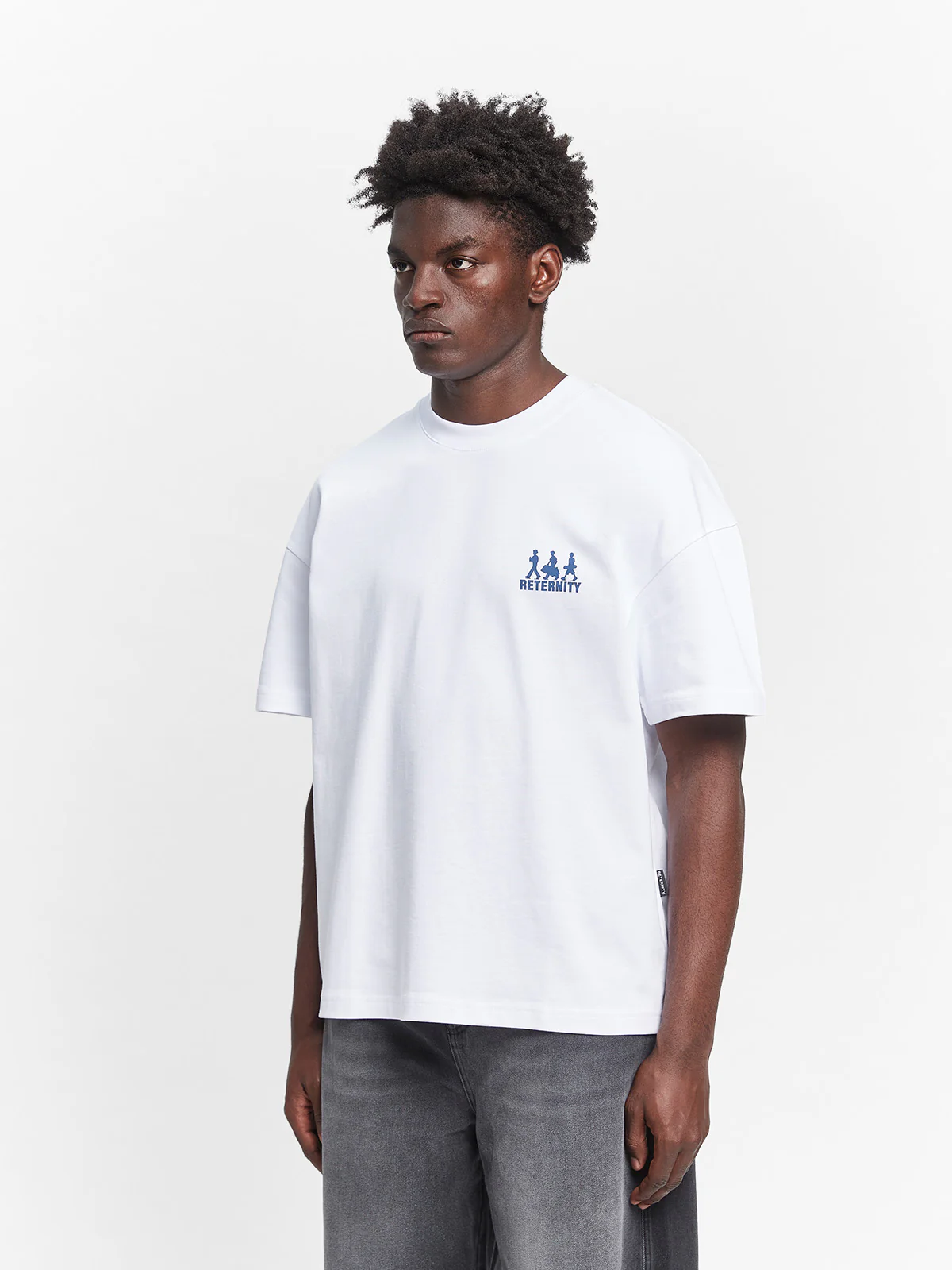 CREATIVE DEPT LOGO T-SHIRT - WHITE - Image 4