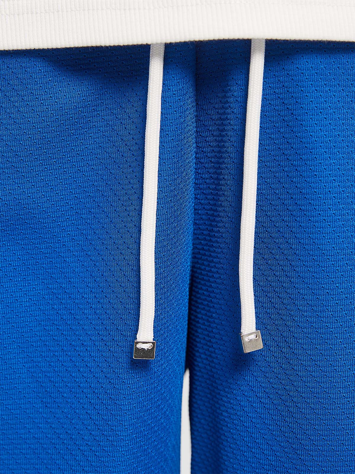 CREATIVE DEPT MESH SHORTS - BLUE - Image 8