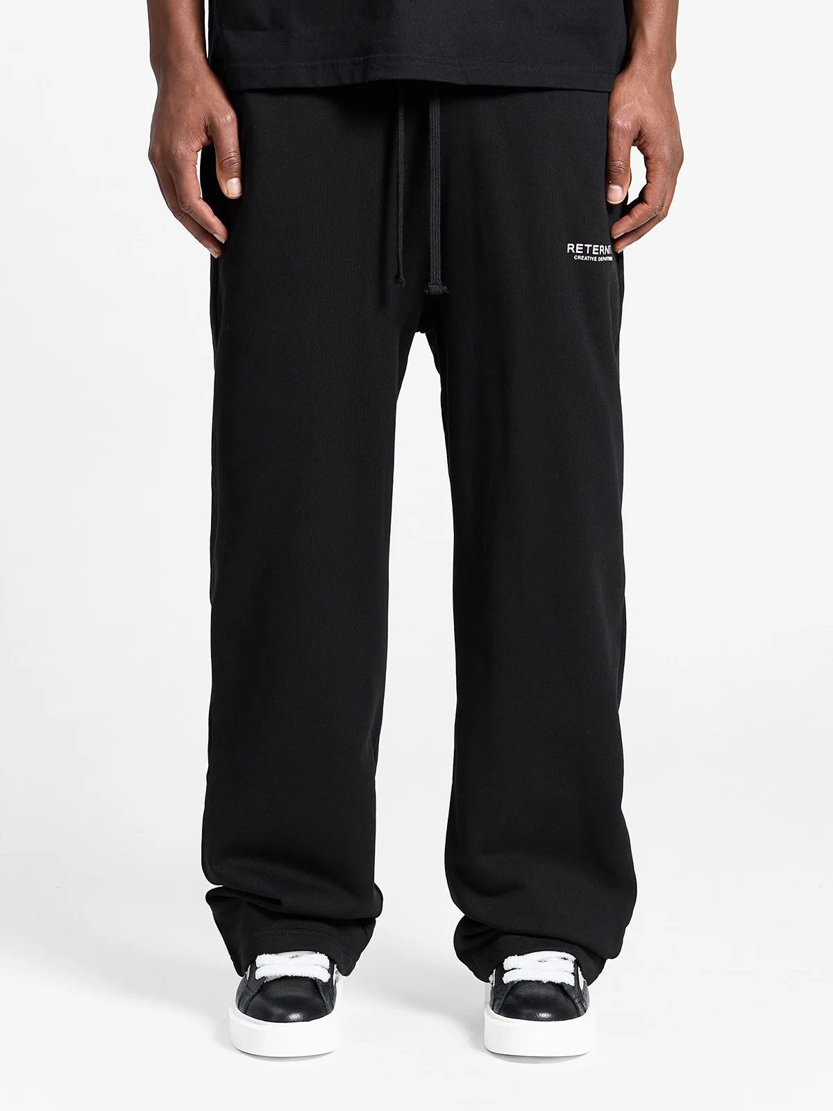CREATIVE DEPT SWEATPANTS - BLACK - Image 2