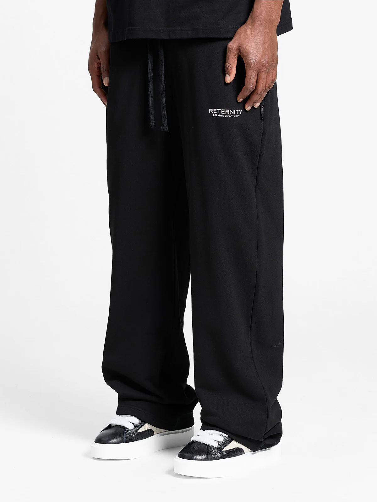 CREATIVE DEPT SWEATPANTS - BLACK - Image 3